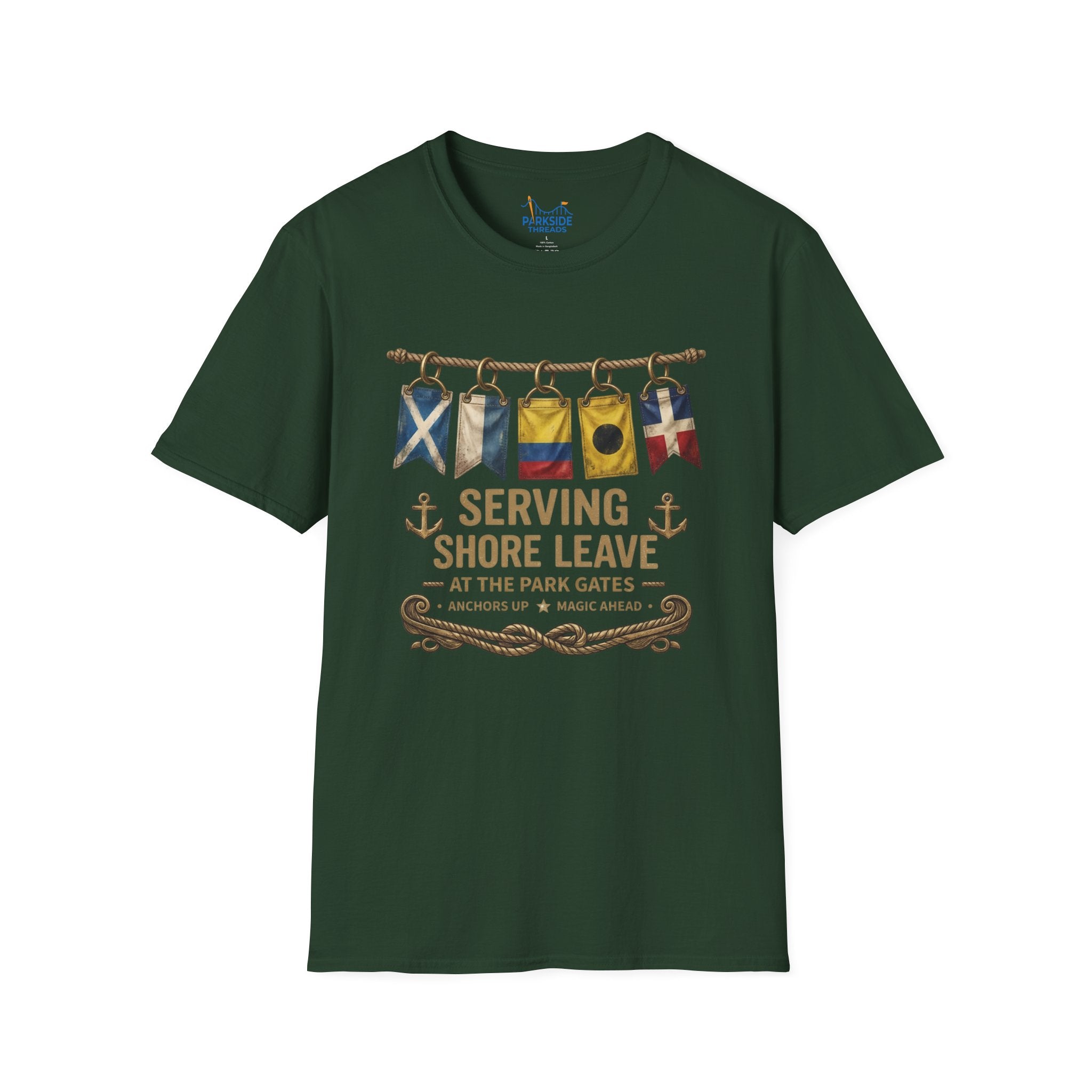 Serving Shore Leave Navy Park Shirt