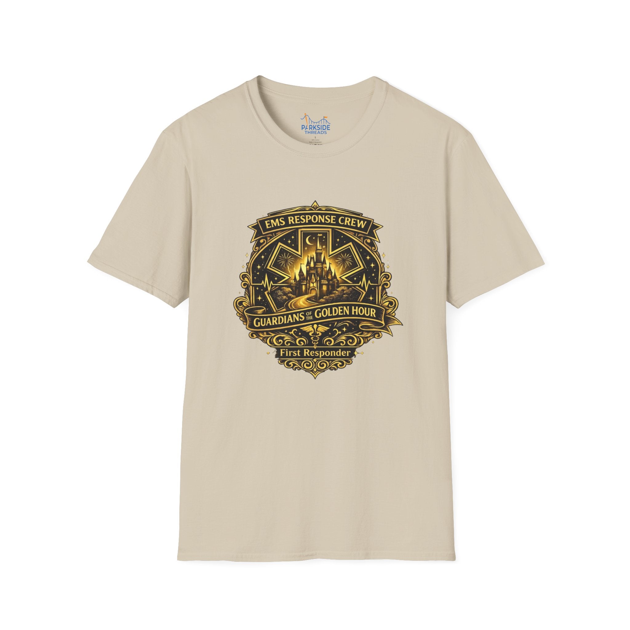 Guardians of the Golden Hour EMS First Responder Theme Park T-Shirt