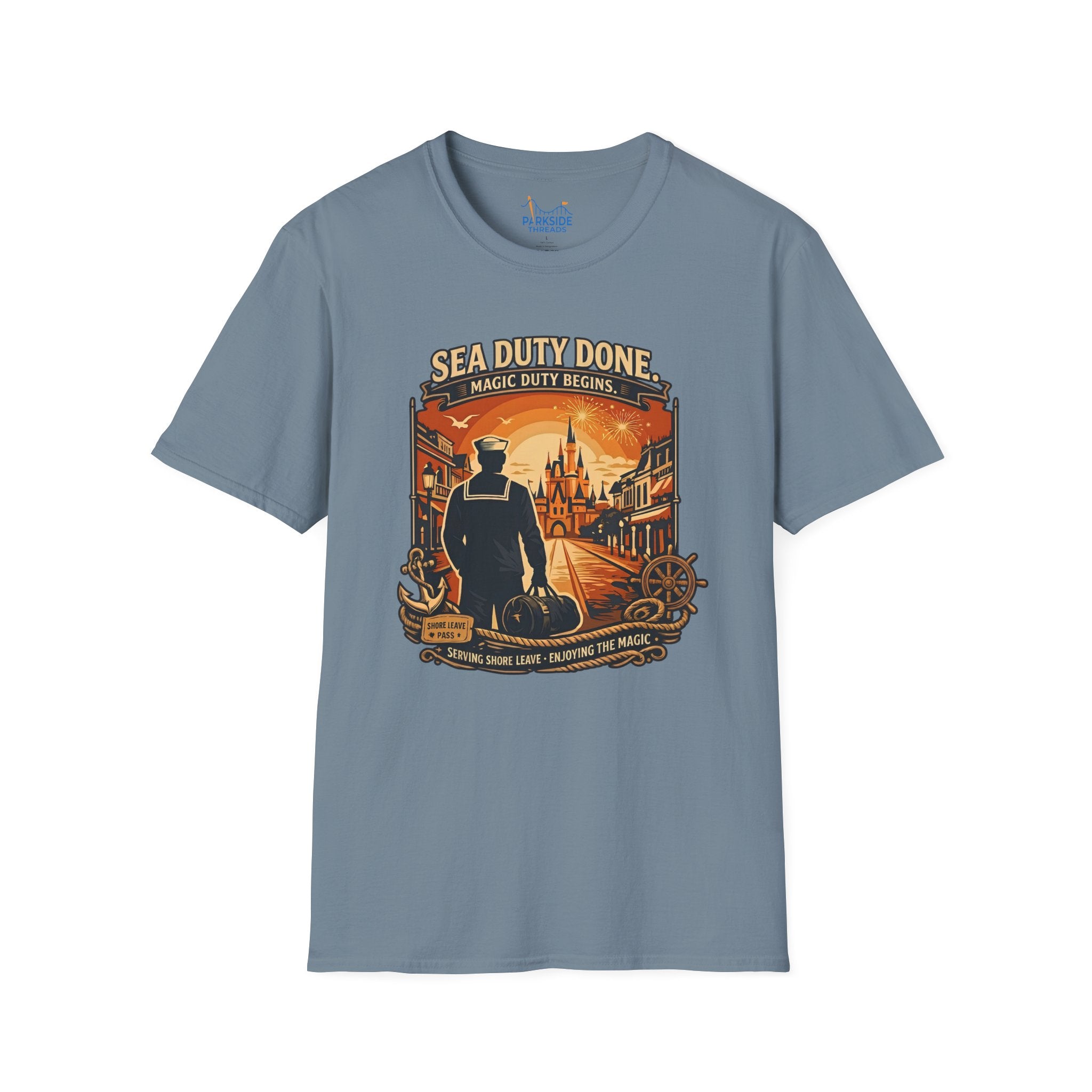 Sea Duty Done Navy Theme Park Shirt