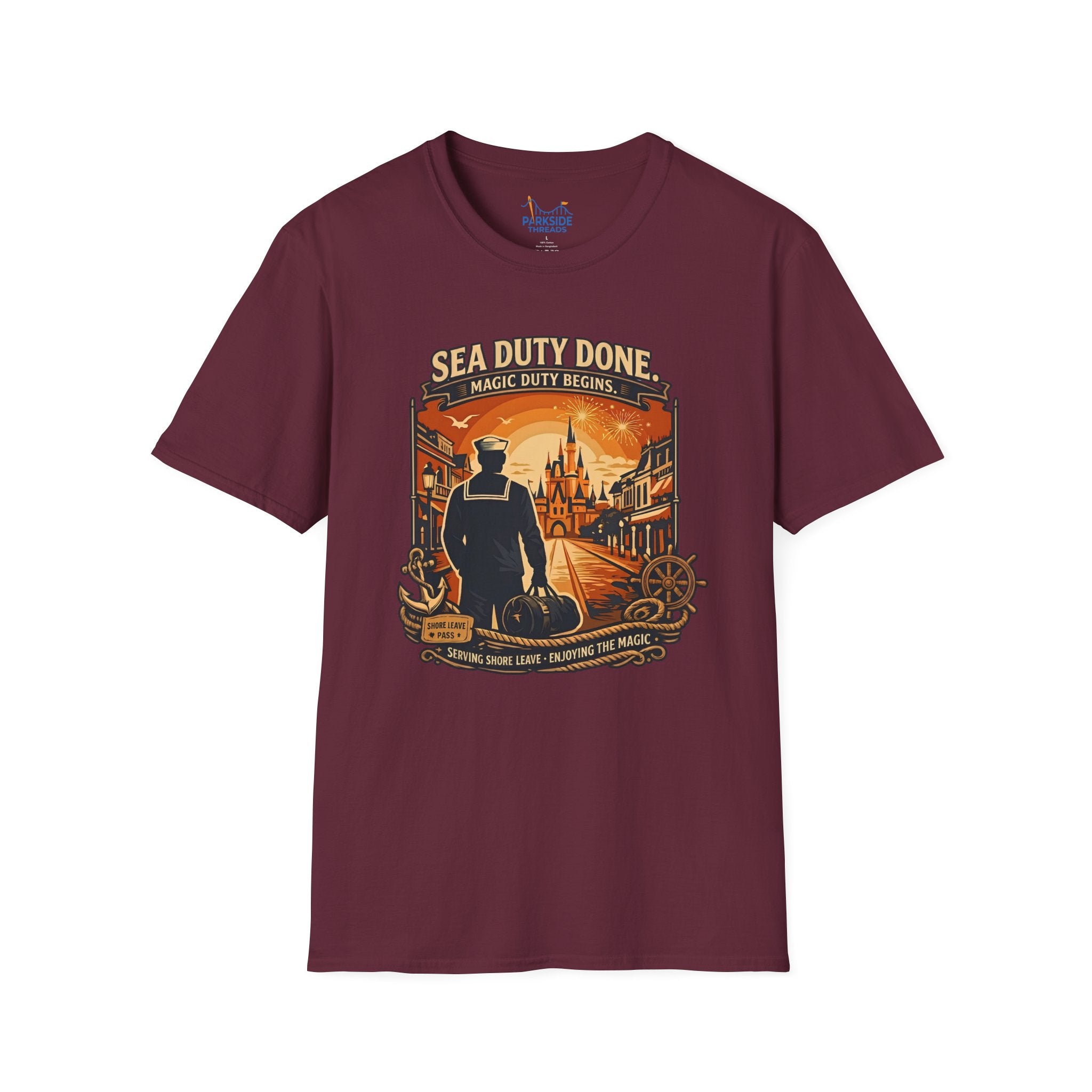 Sea Duty Done Navy Theme Park Shirt