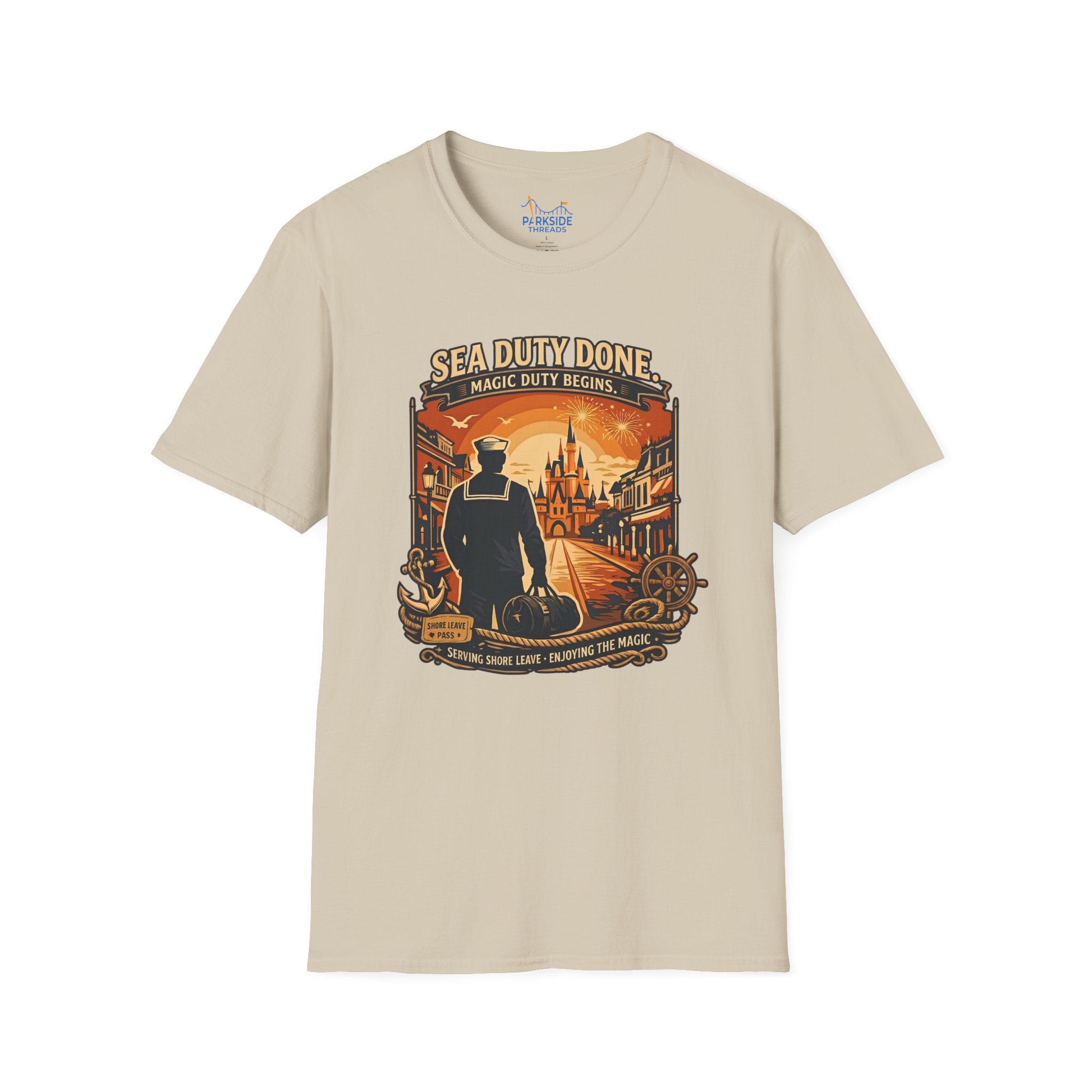 Sea Duty Done Navy Theme Park Shirt