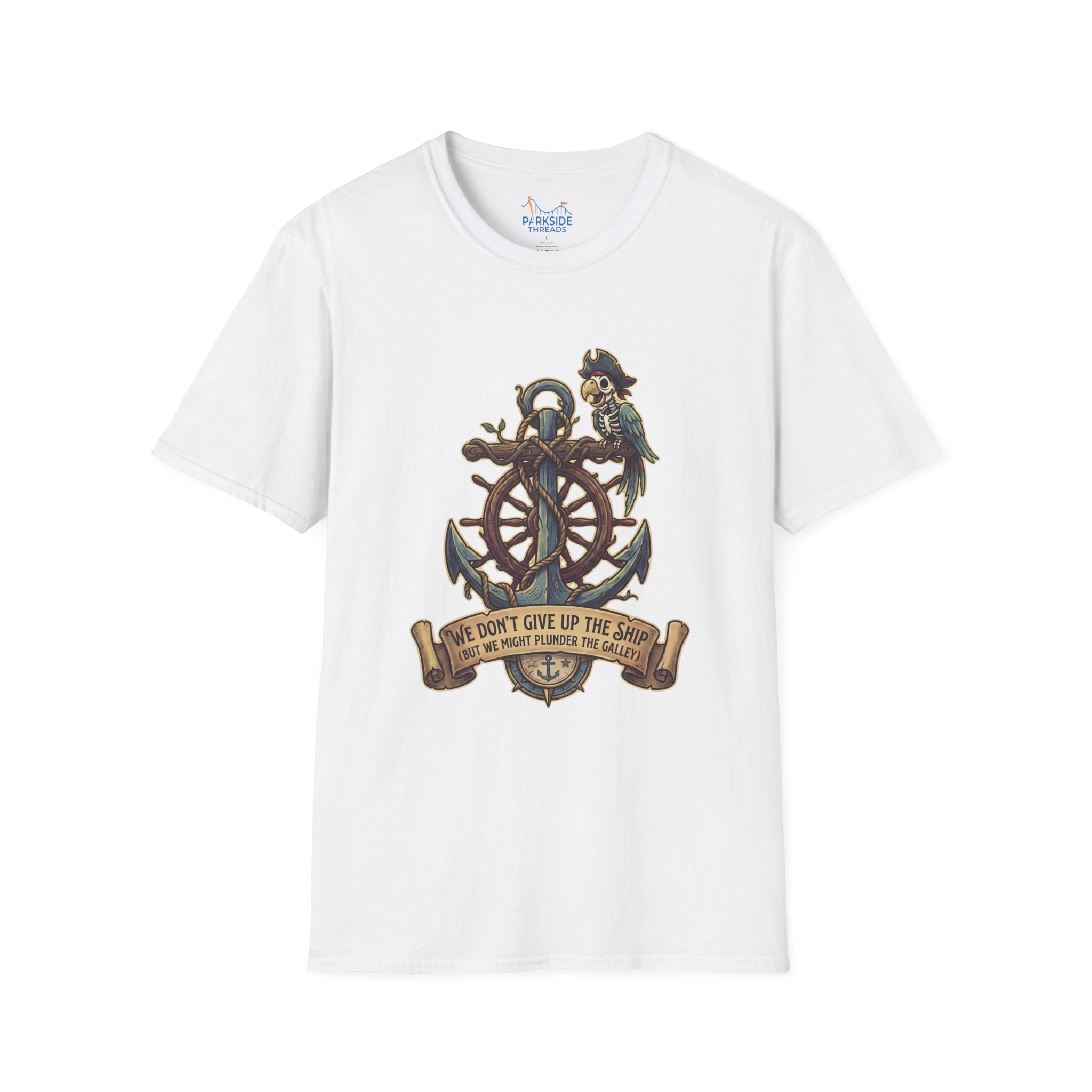Navy Veteran Theme Park Shirt – Don’t Give Up the Ship