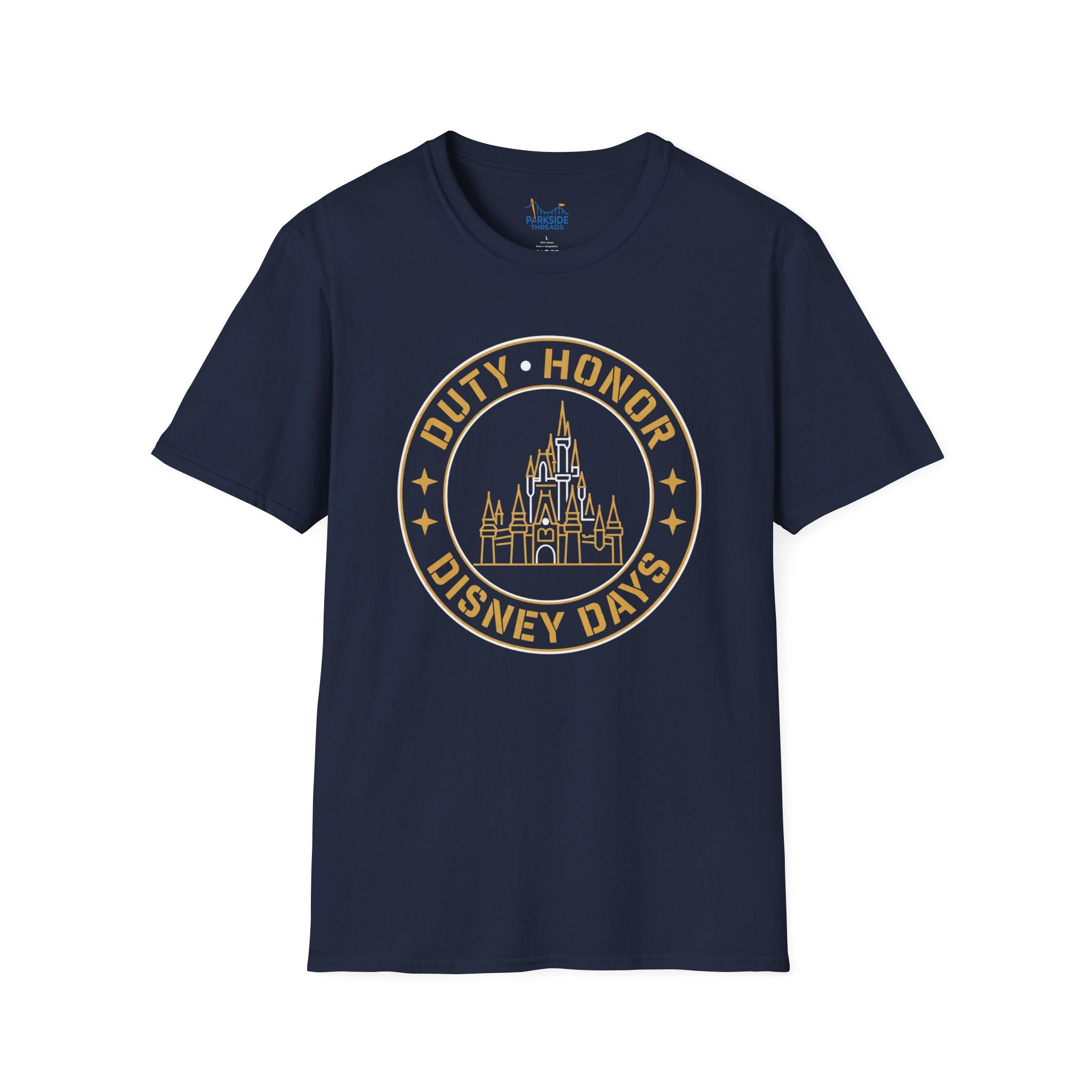 Duty Honor Disney Days Veteran Theme Park Shirt, Military Family Vacation Tee, Patriotic Park Gift