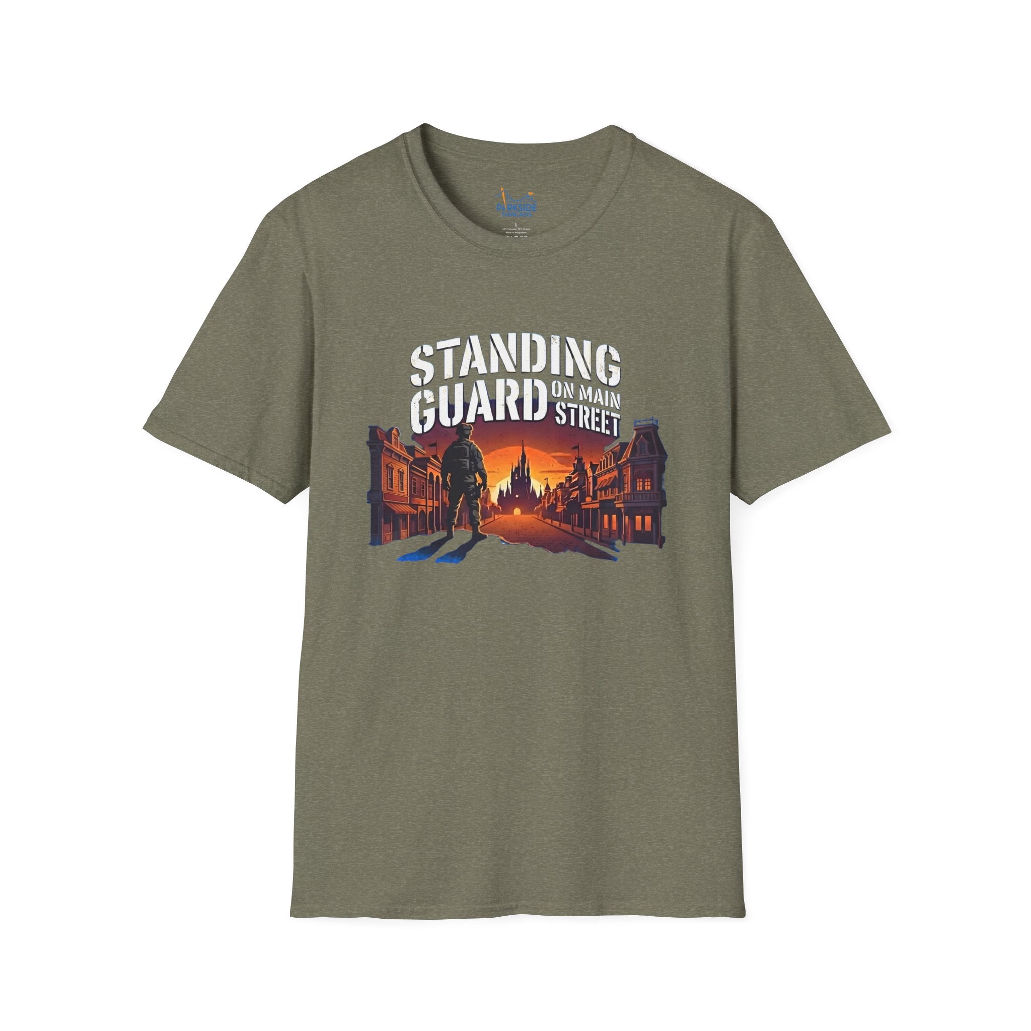 Standing Guard on Main Street Veteran Shirt