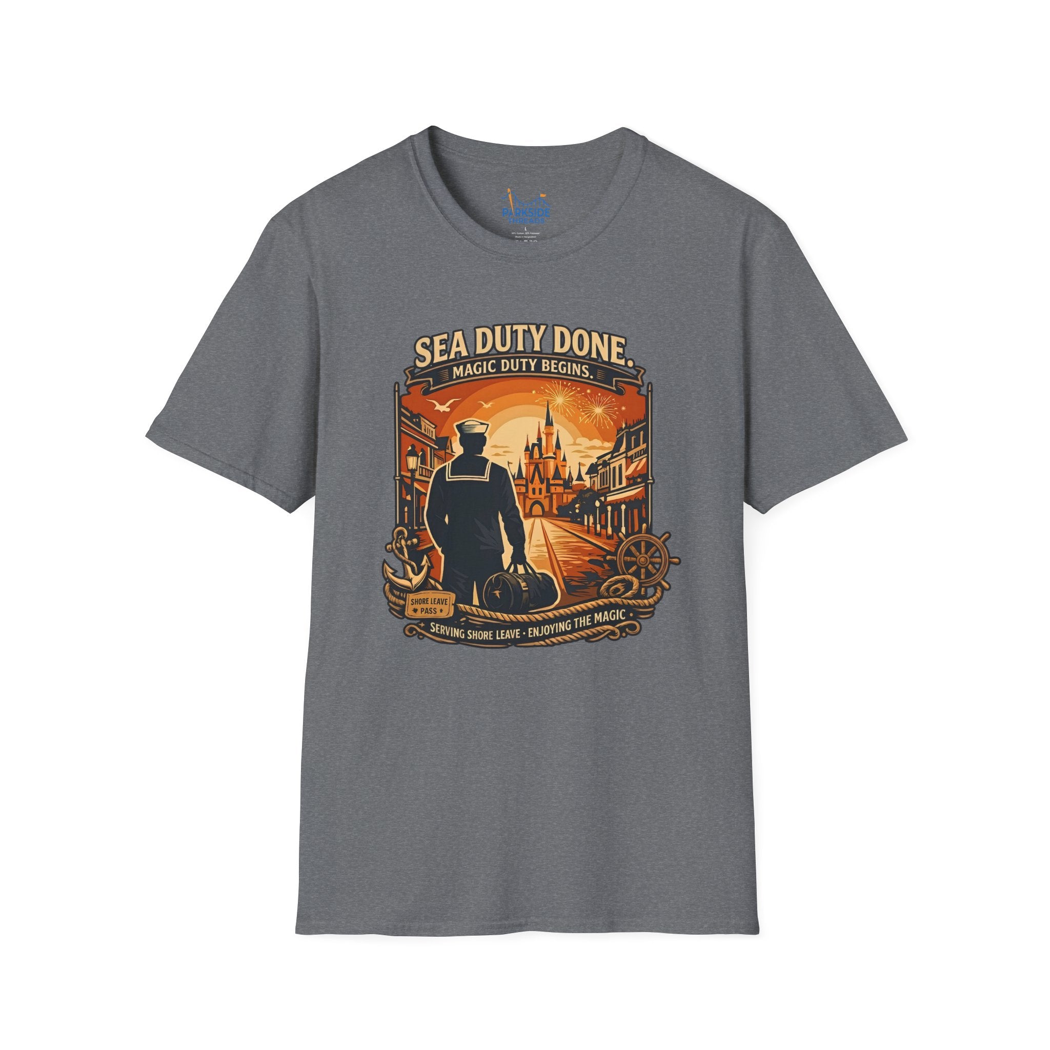 Sea Duty Done Navy Theme Park Shirt