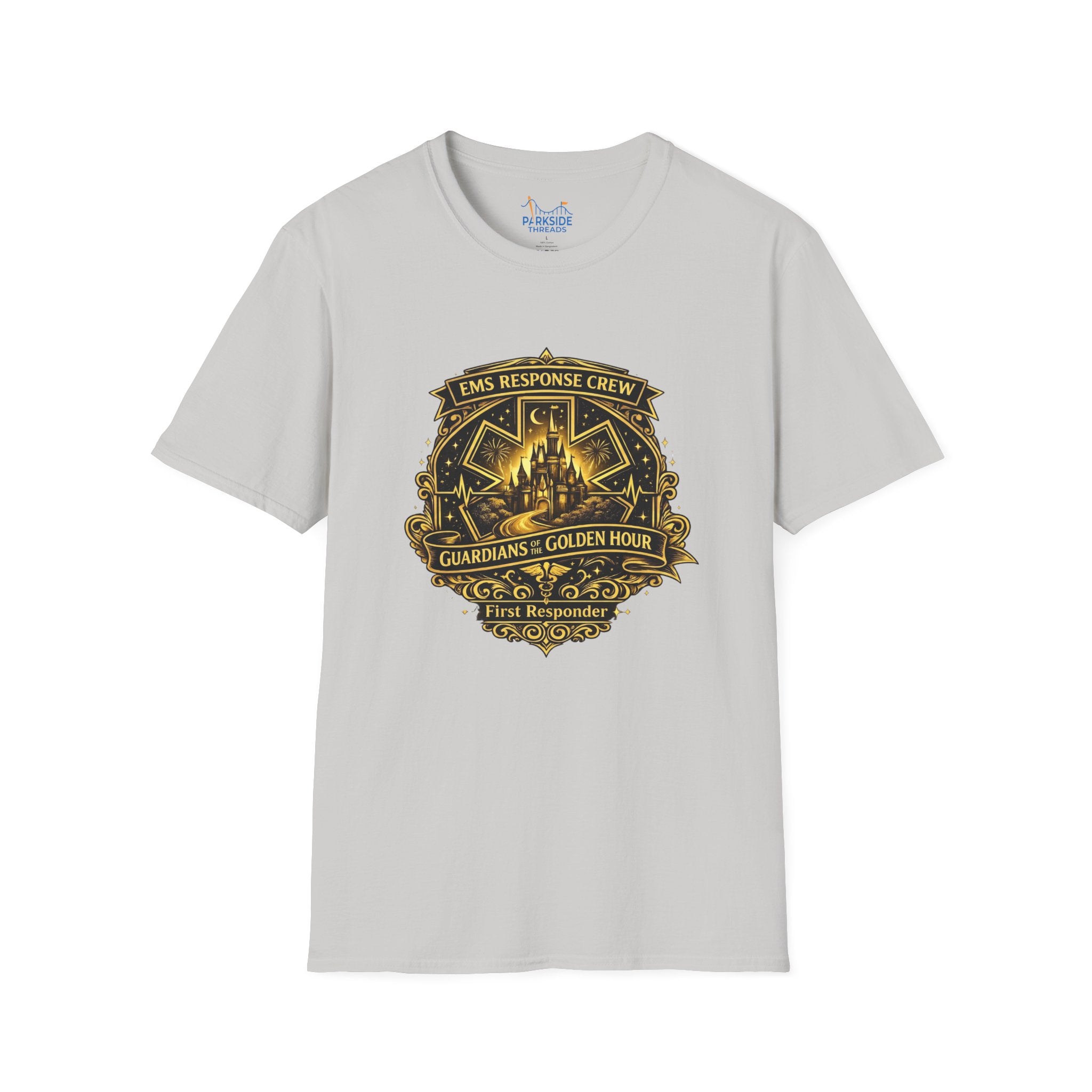 Guardians of the Golden Hour EMS First Responder Theme Park T-Shirt