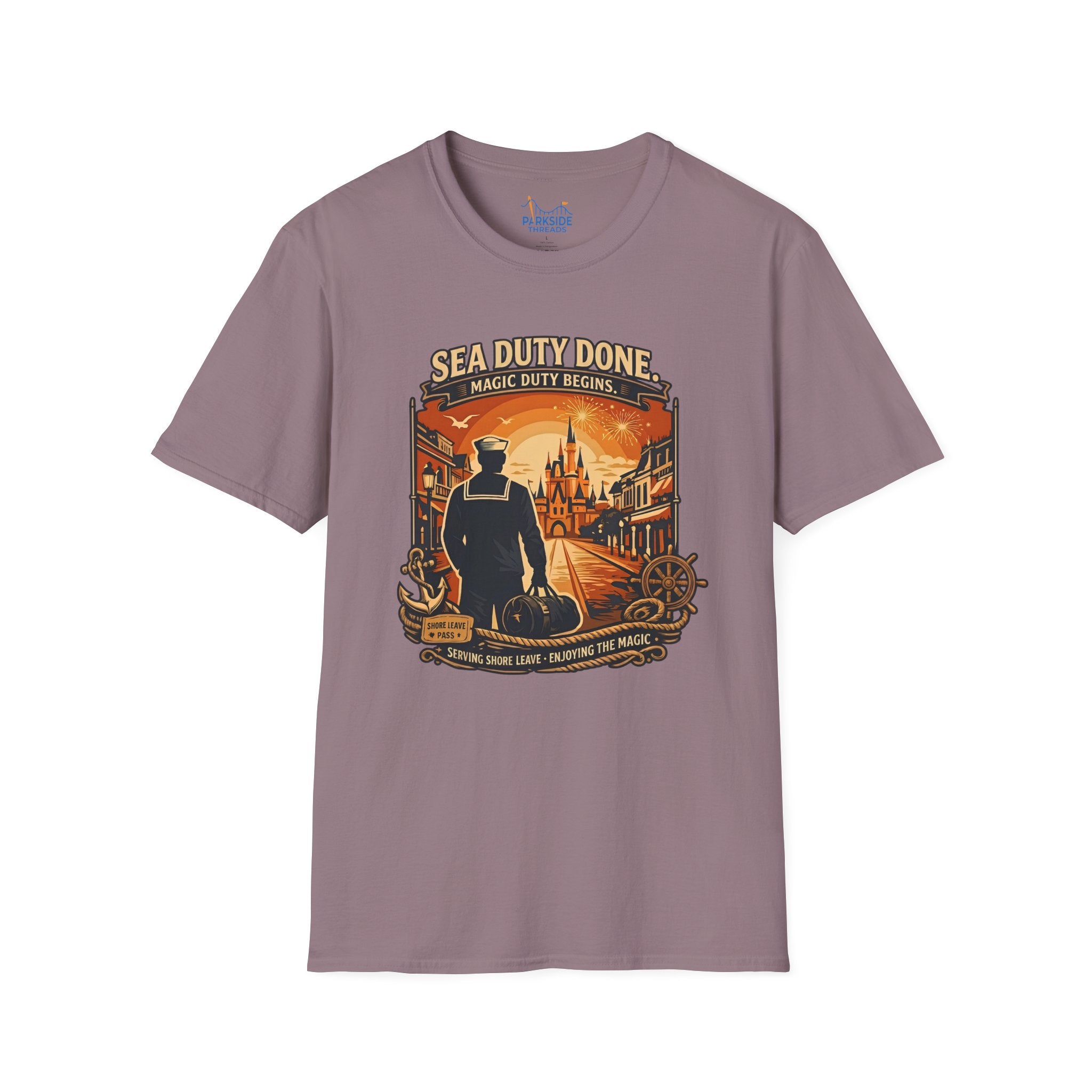 Sea Duty Done Navy Theme Park Shirt