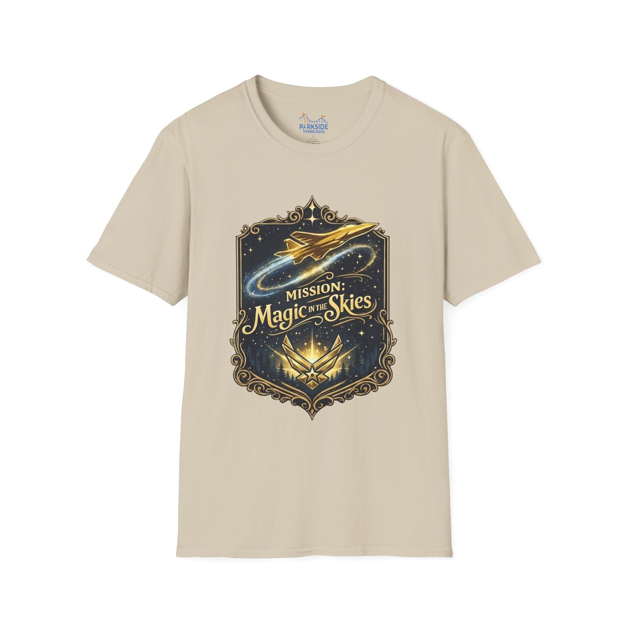 Mission Magic in the Skies Air Force Inspired Theme Park T-Shirt