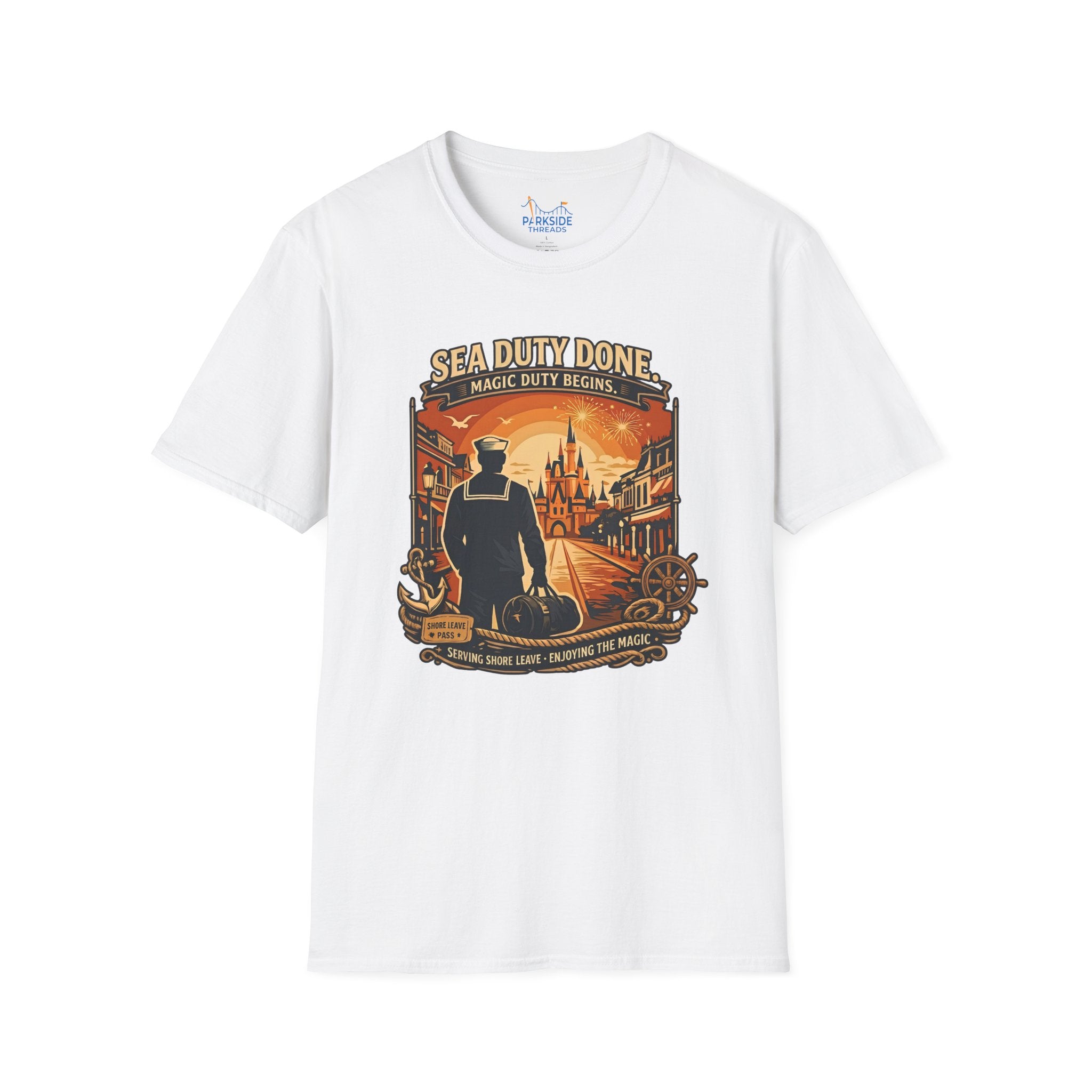 Sea Duty Done Navy Theme Park Shirt