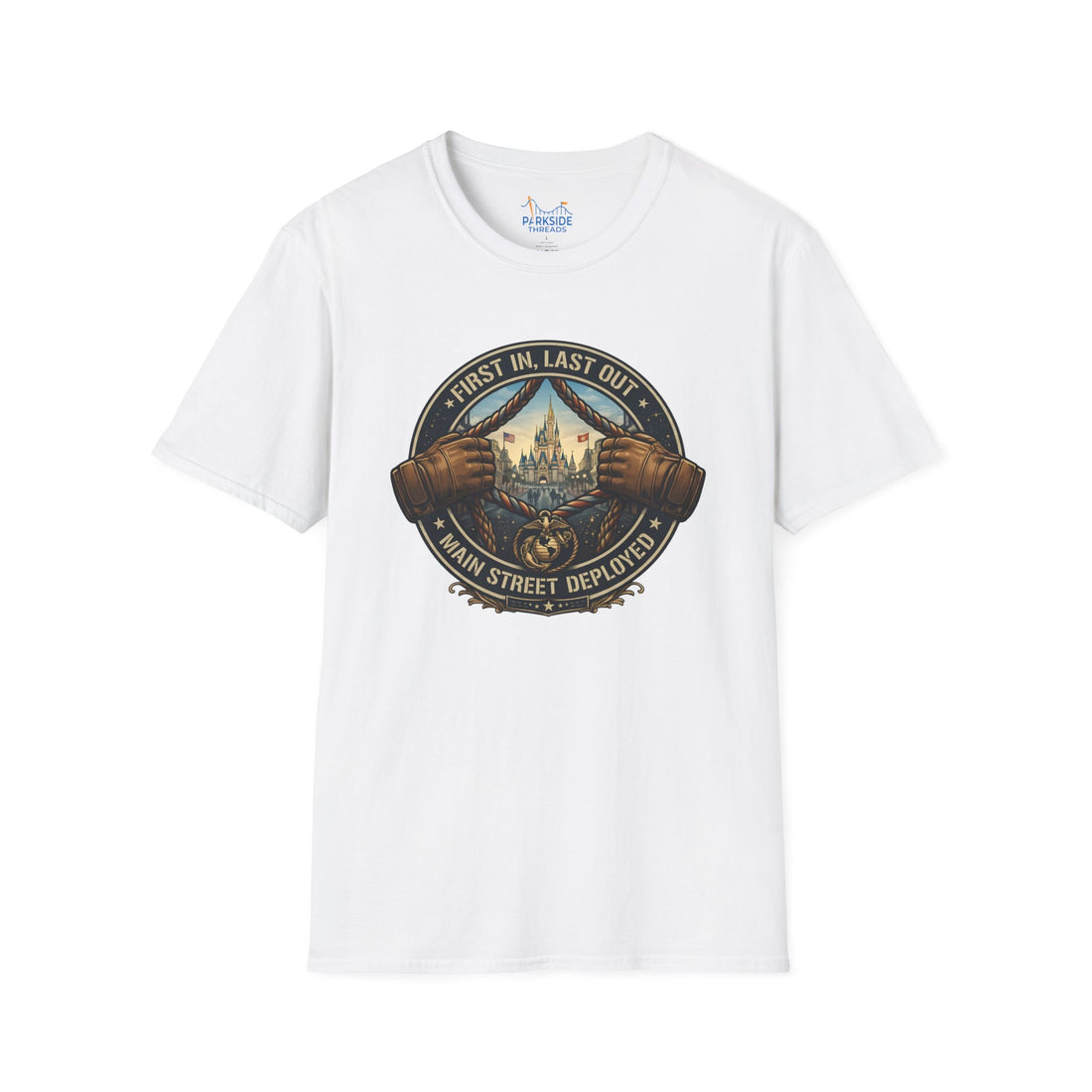Main Street Deployed Marine Family Shirt