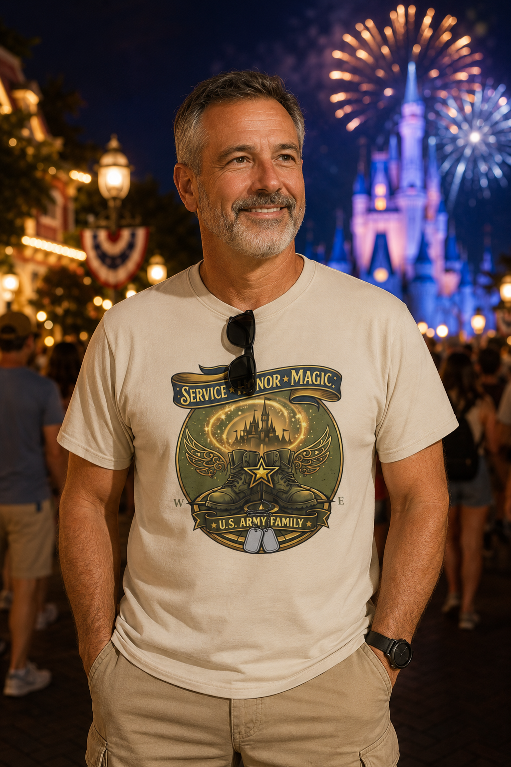 Service Honor Magic Army Family Shirt