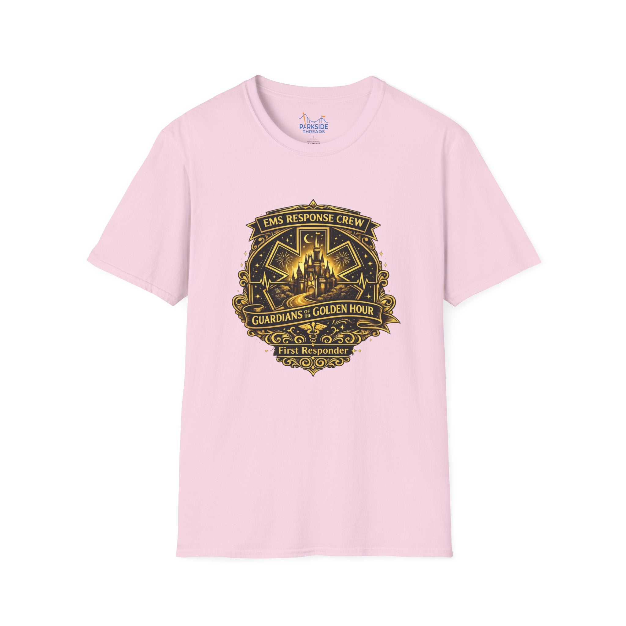 Guardians of the Golden Hour EMS First Responder Theme Park T-Shirt