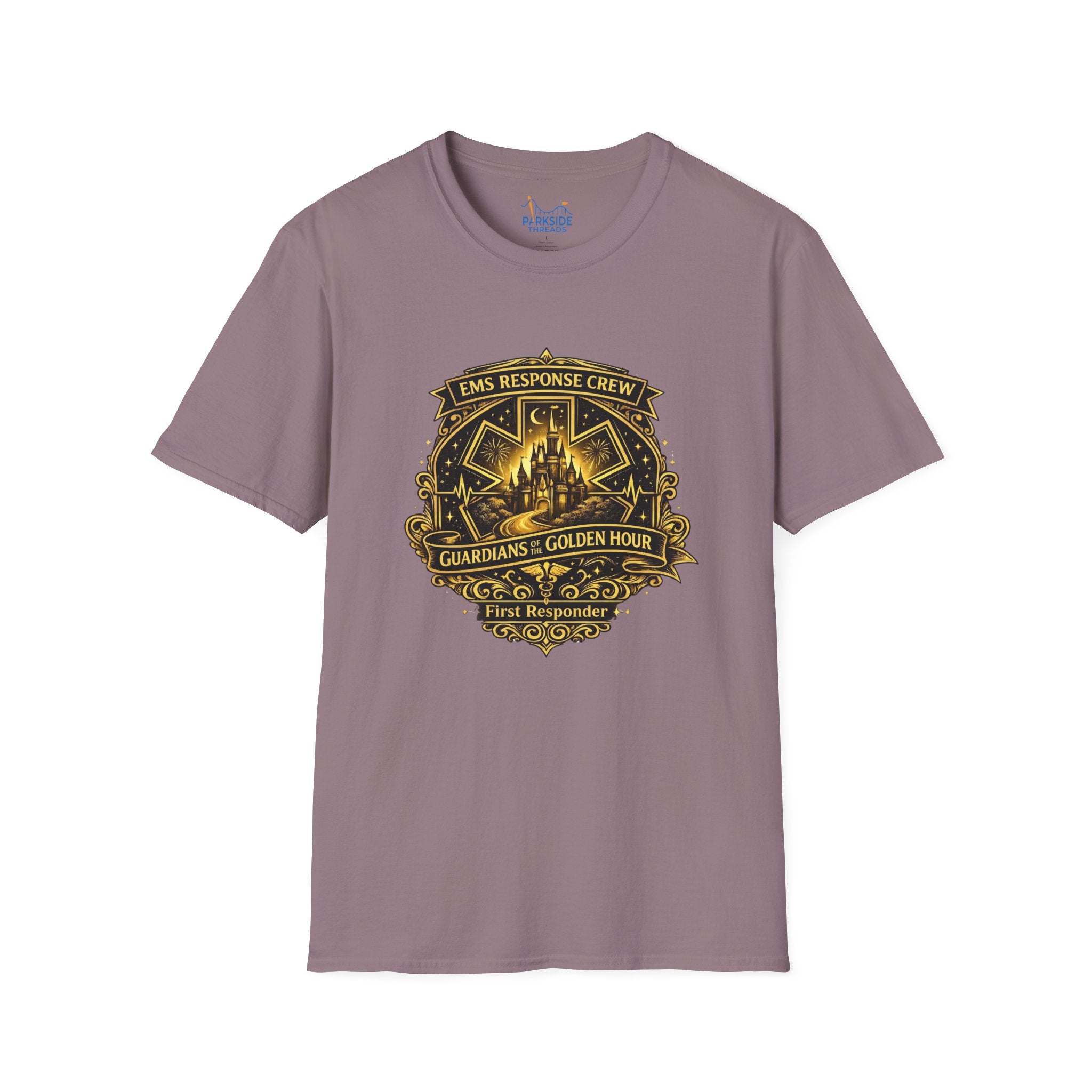 Guardians of the Golden Hour EMS First Responder Theme Park T-Shirt