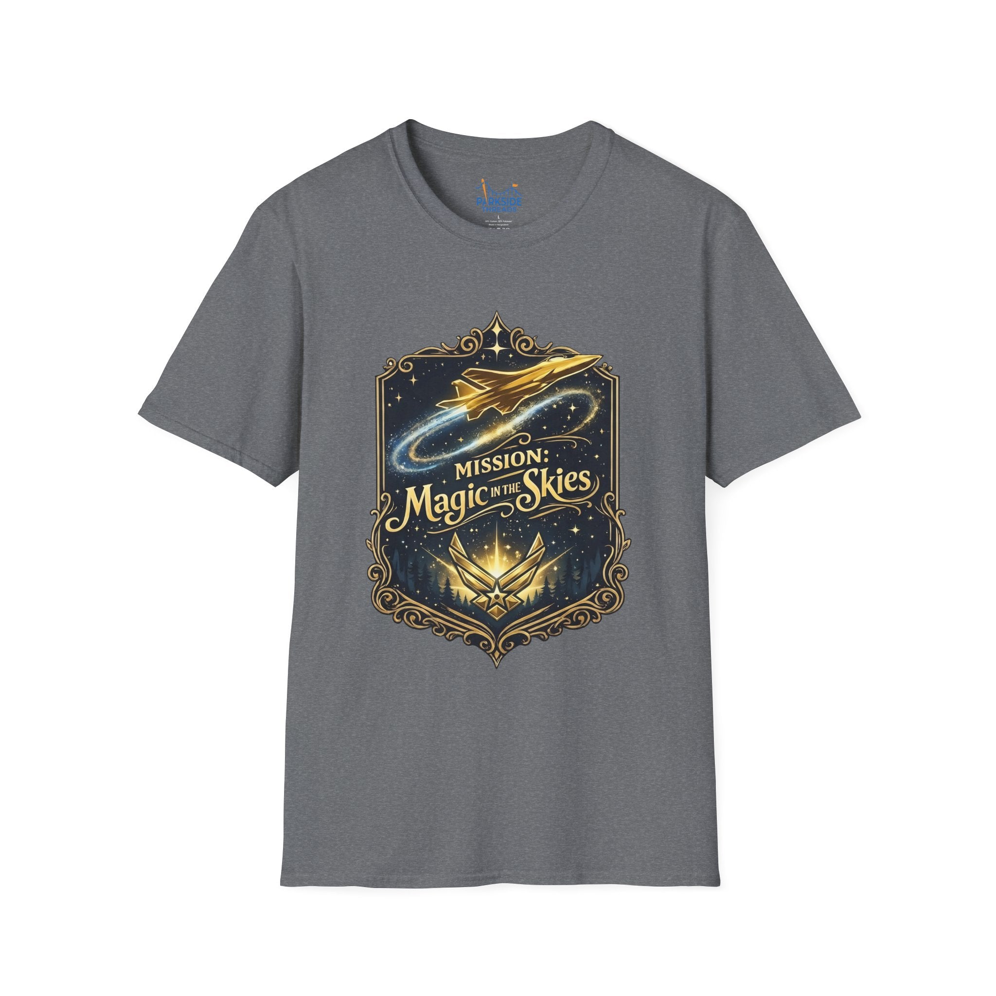 Mission Magic in the Skies Air Force Inspired Theme Park T-Shirt