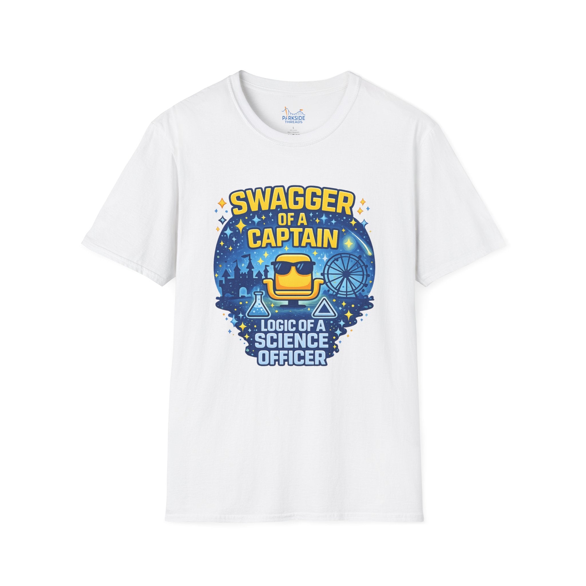 Captain Swagger. Science Officer Logic. Tee