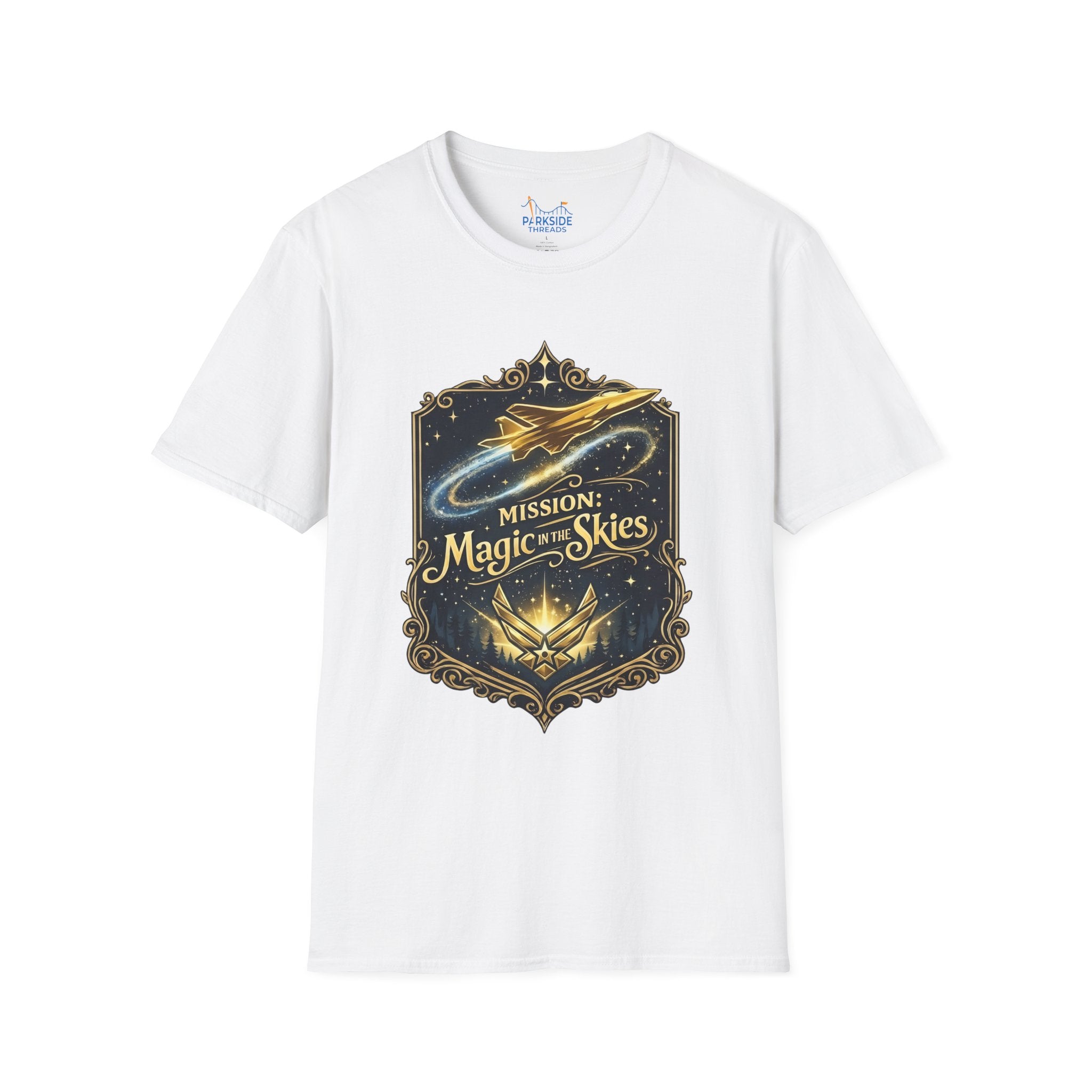 Mission Magic in the Skies Air Force Inspired Theme Park T-Shirt