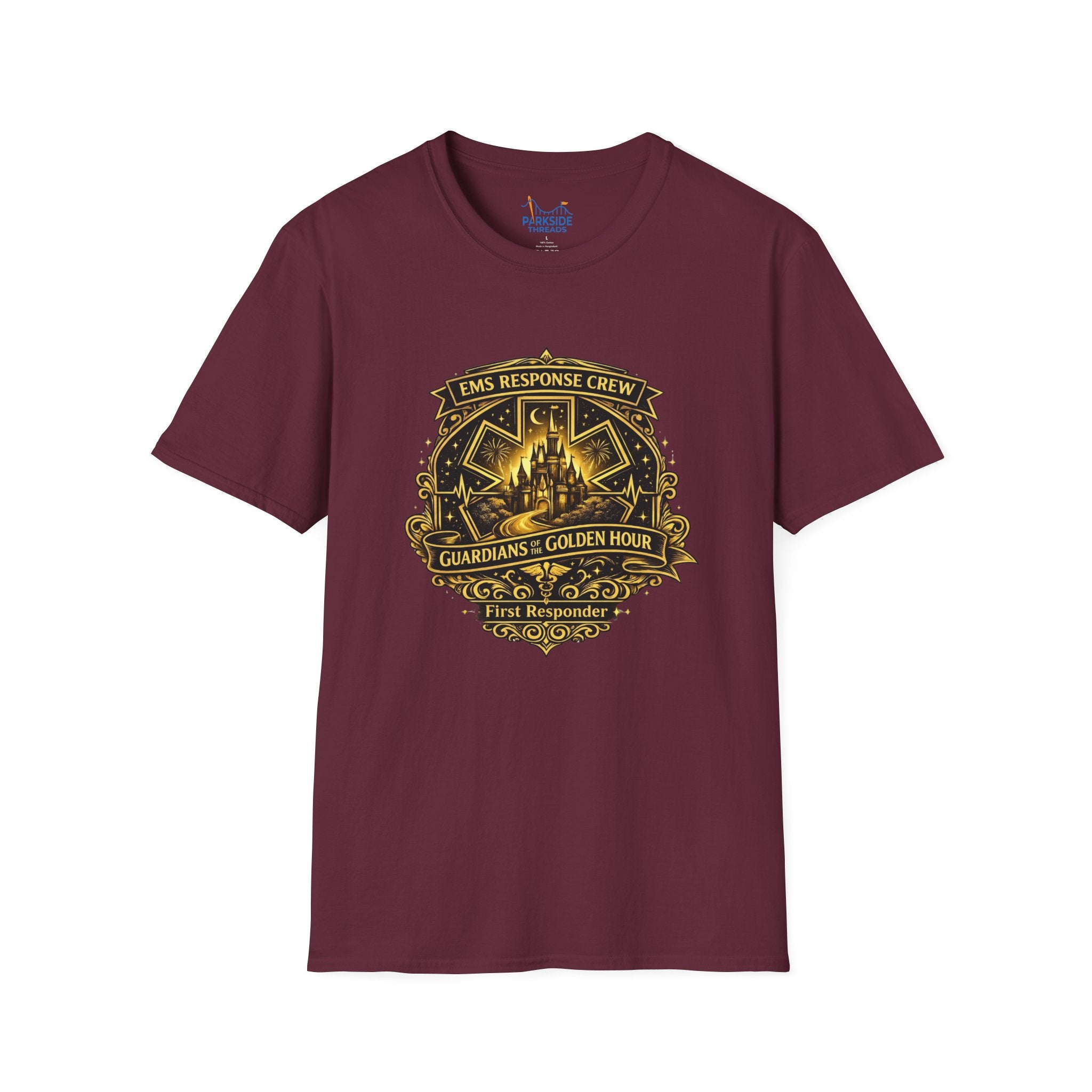 Guardians of the Golden Hour EMS First Responder Theme Park T-Shirt
