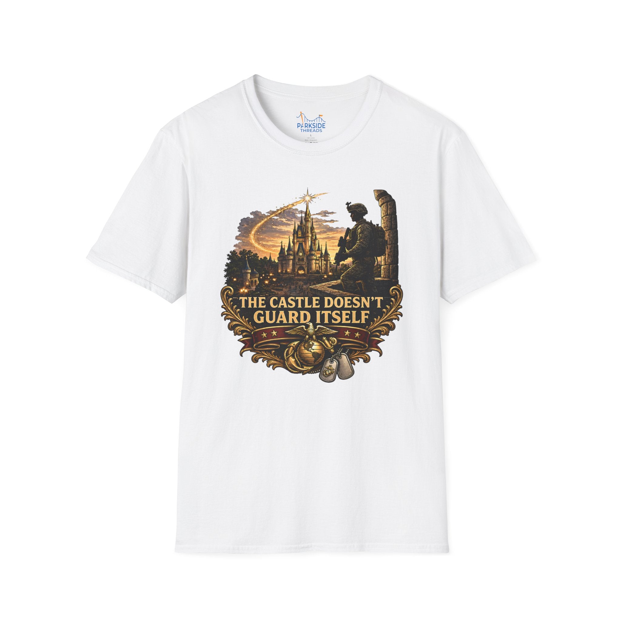 The Castle Doesn’t Guard Itself Marine Shirt