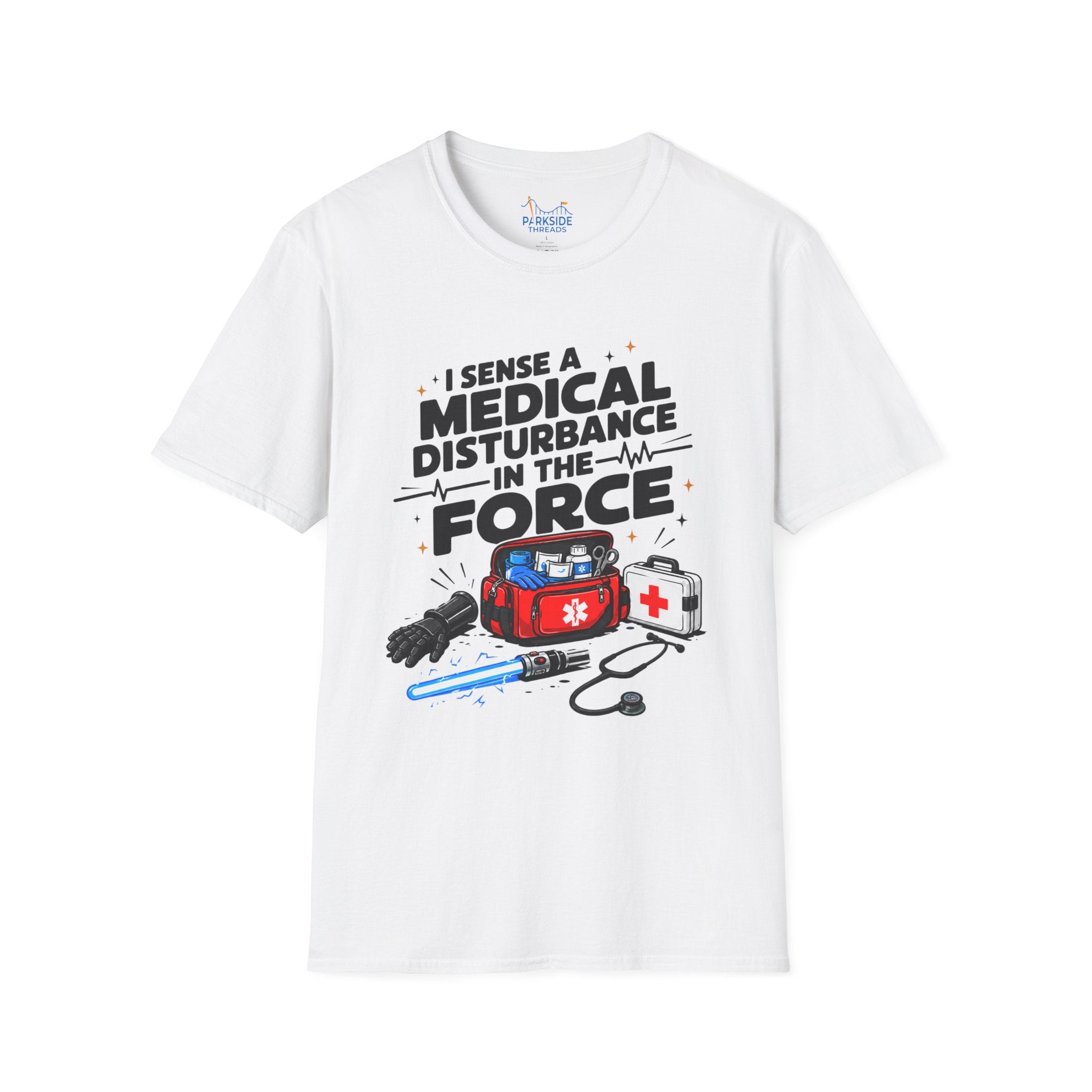I Sense a Medical Disturbance in the Force EMS Parody T-Shirt