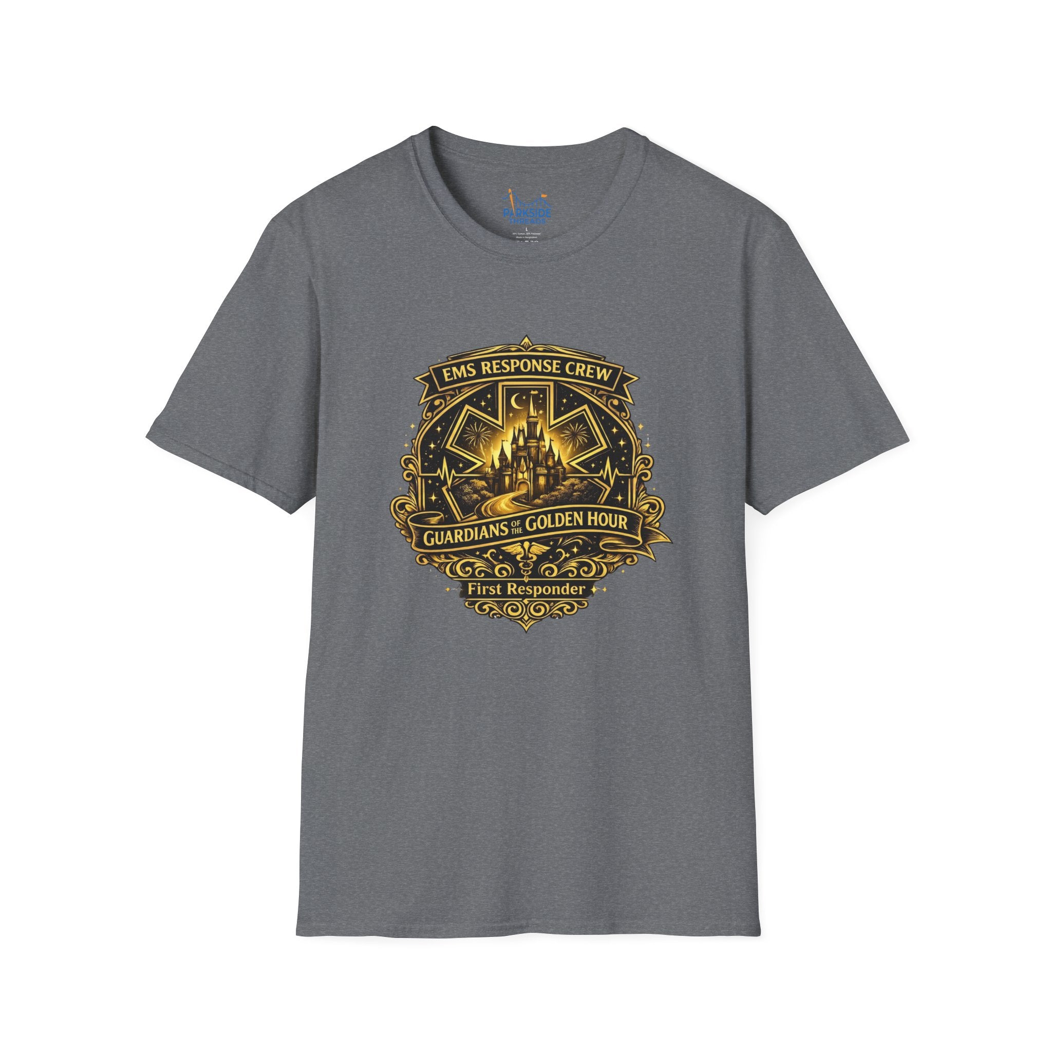 Guardians of the Golden Hour EMS First Responder Theme Park T-Shirt
