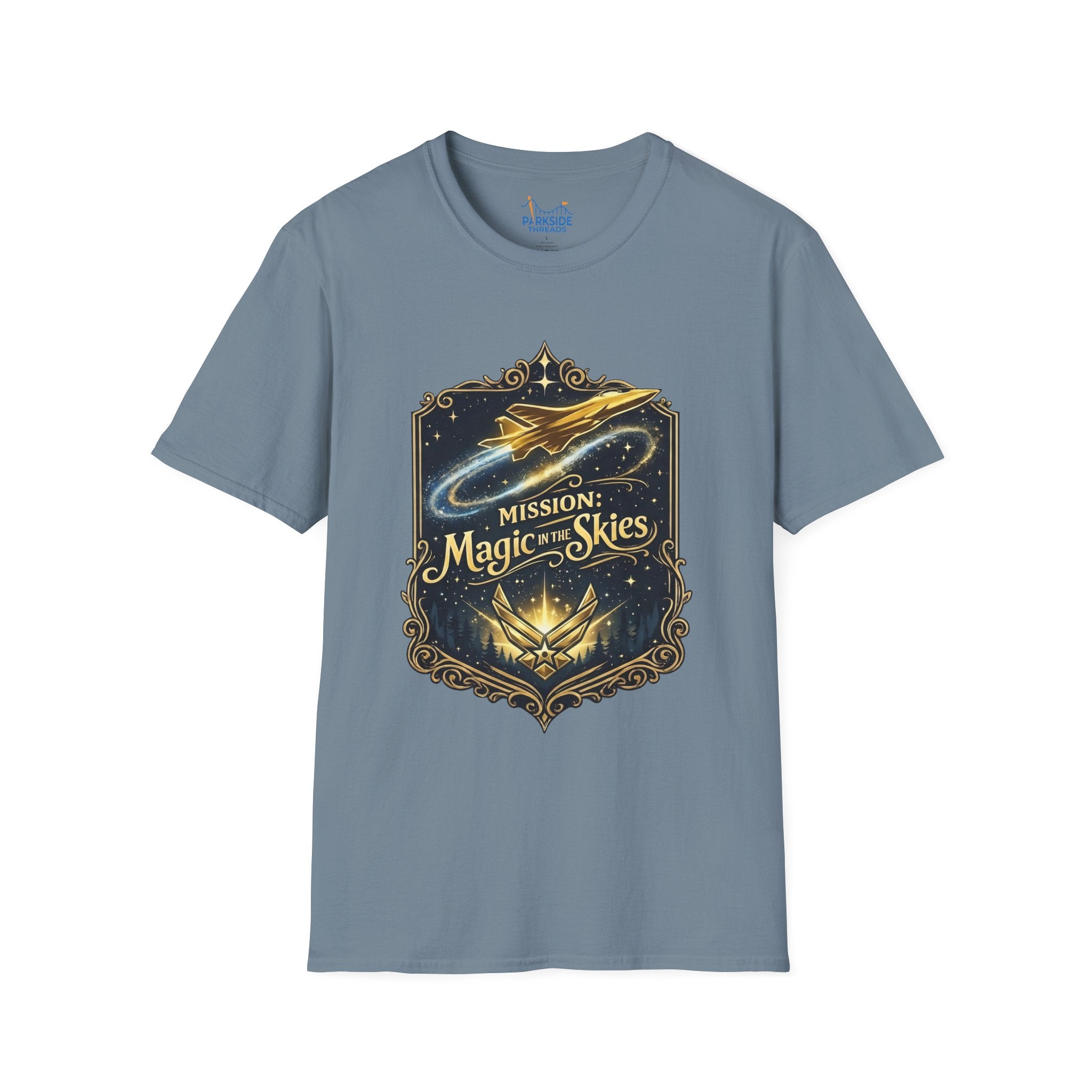 Mission Magic in the Skies Air Force Inspired Theme Park T-Shirt