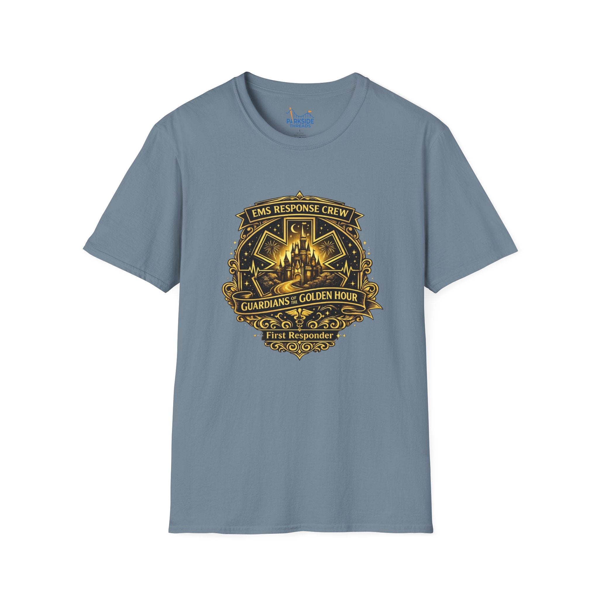 Guardians of the Golden Hour EMS First Responder Theme Park T-Shirt