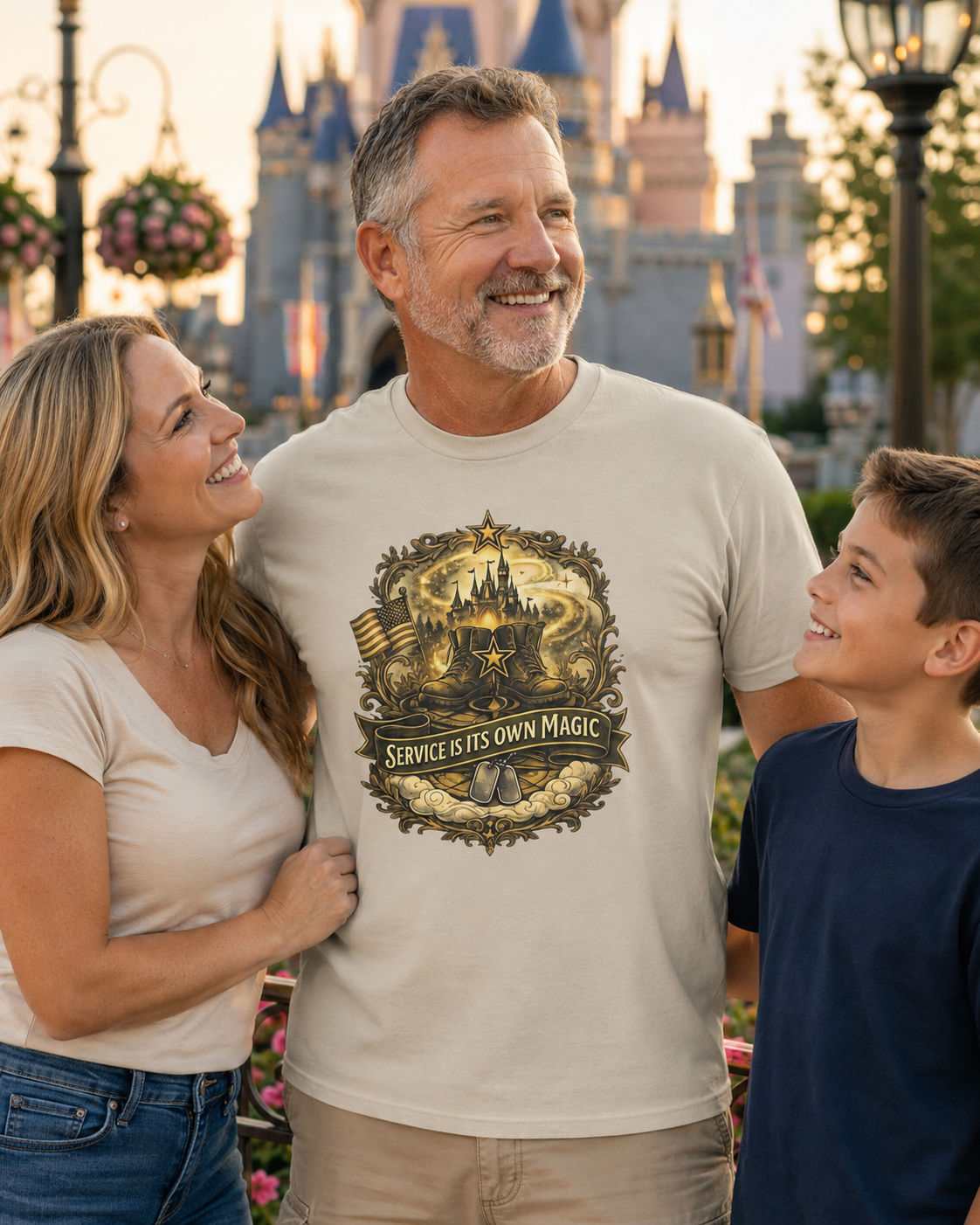 Service Is Its Own Magic Army Shirt