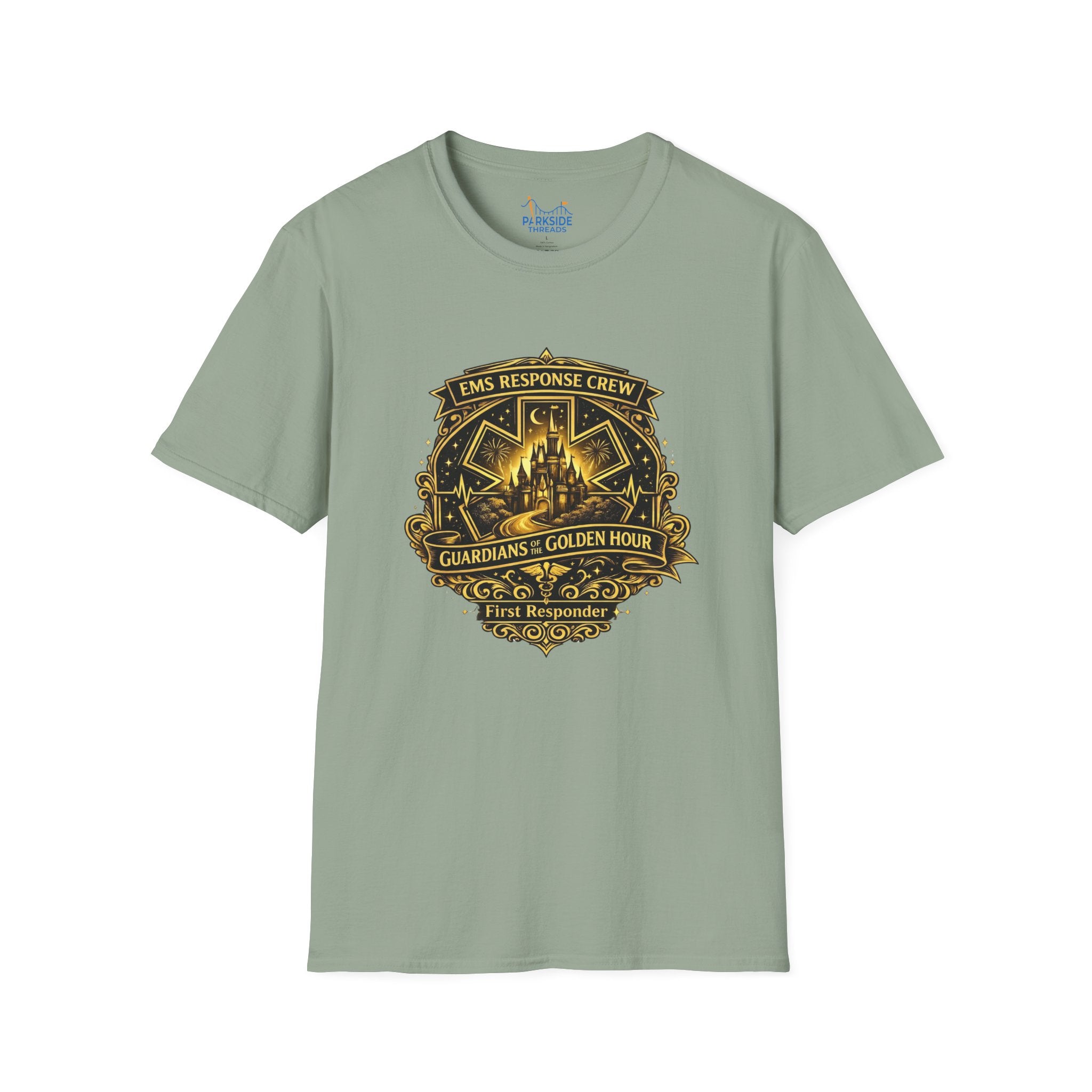 Guardians of the Golden Hour EMS First Responder Theme Park T-Shirt