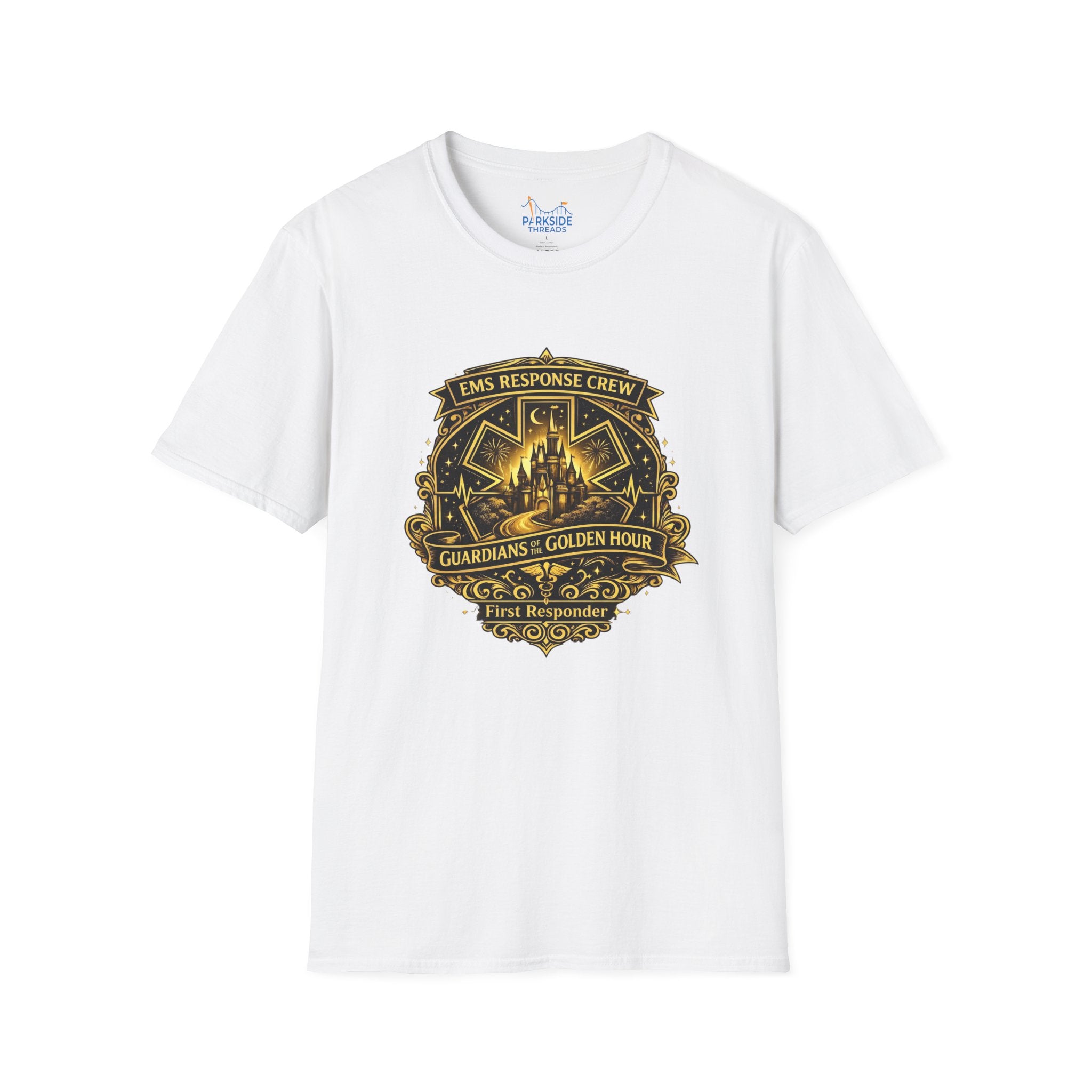 Guardians of the Golden Hour EMS First Responder Theme Park T-Shirt