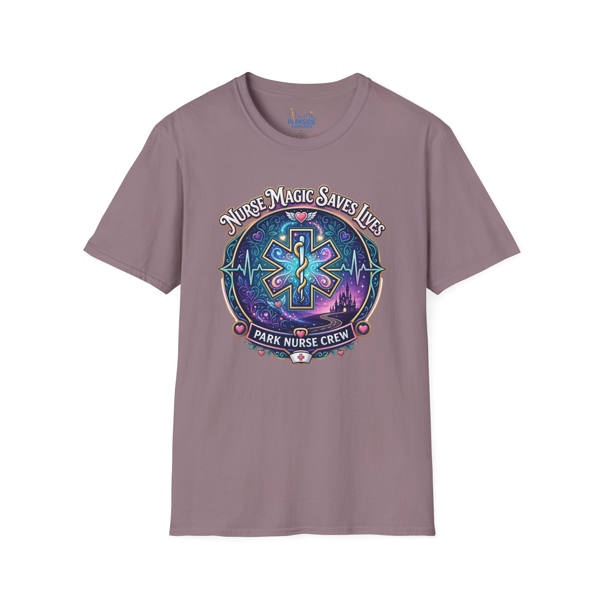 Nurse Magic Saves Lives Park Nurse Crew First Responder T-Shirt