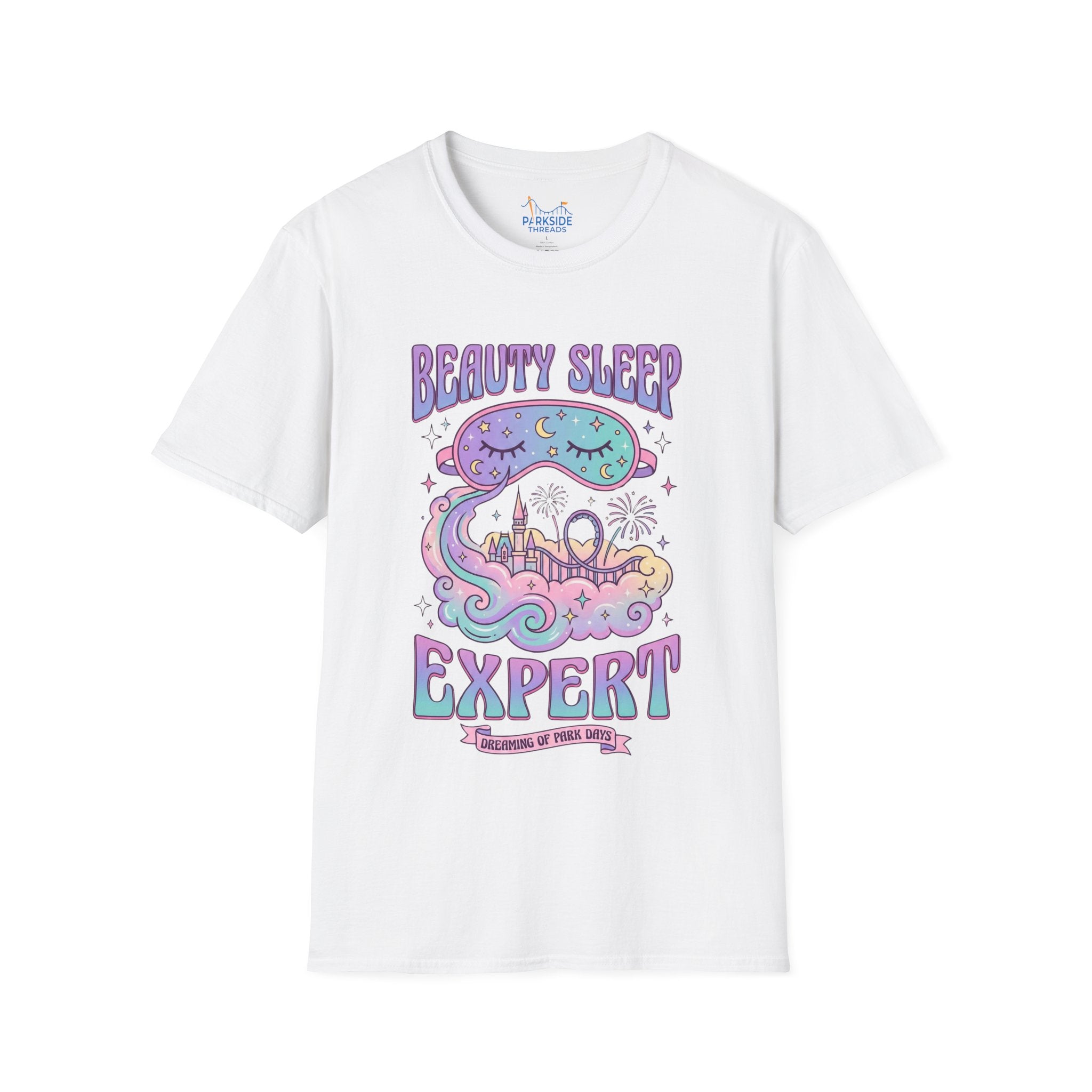 Beauty Sleep Expert T-Shirt – Dreamy Park Tee for Park Moms