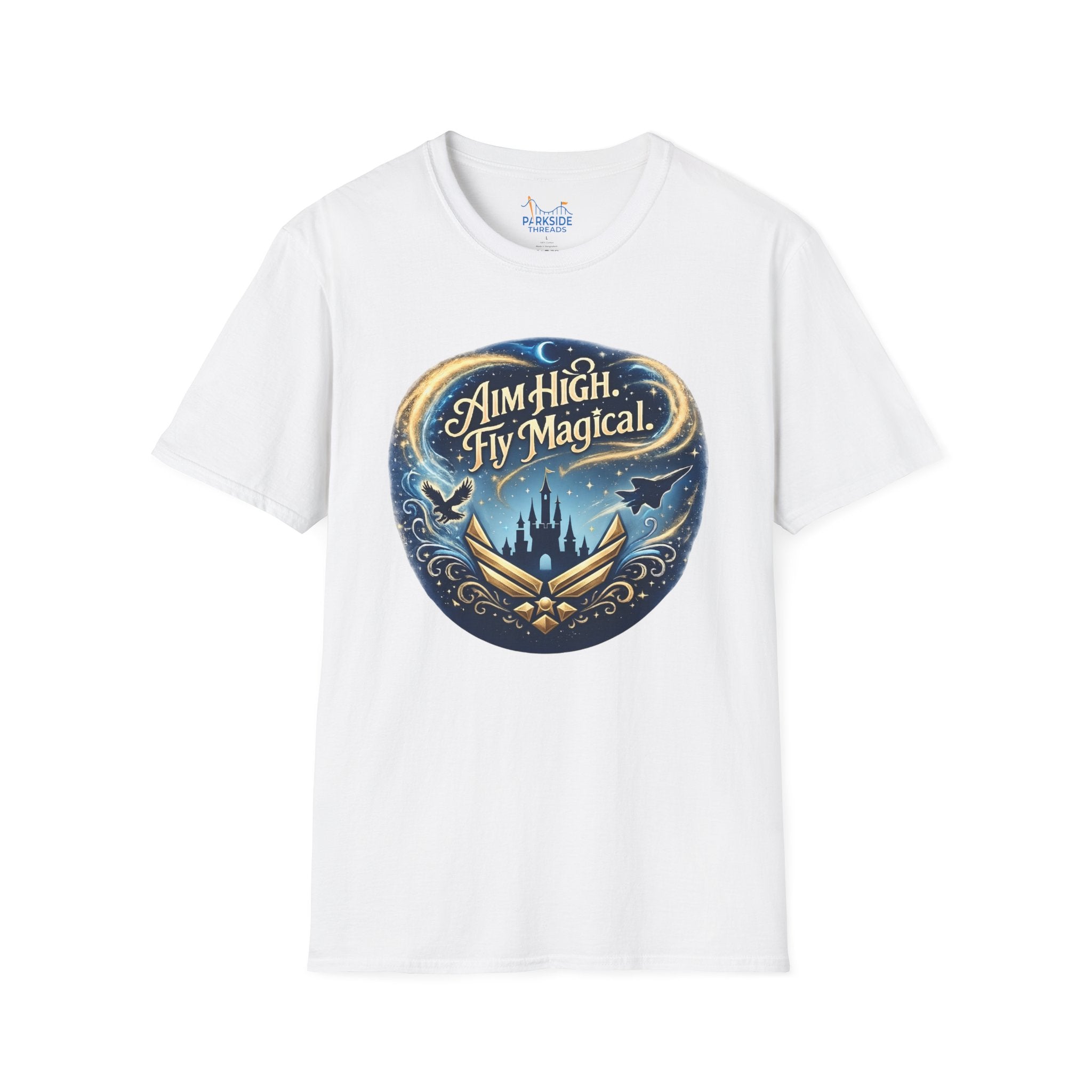 aim high, fly magical - tee shirt