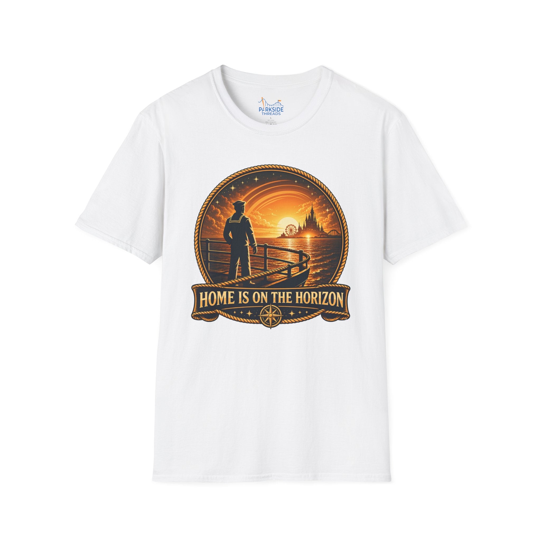 Home Is on the Horizon Navy Shirt