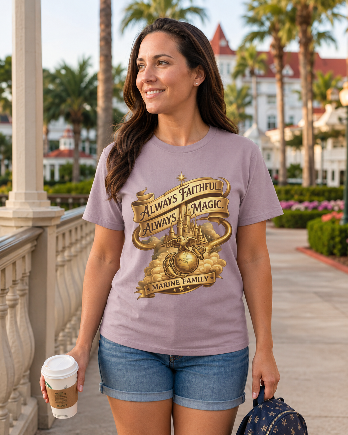 Always Faithful Always Magic Marine Family Shirt