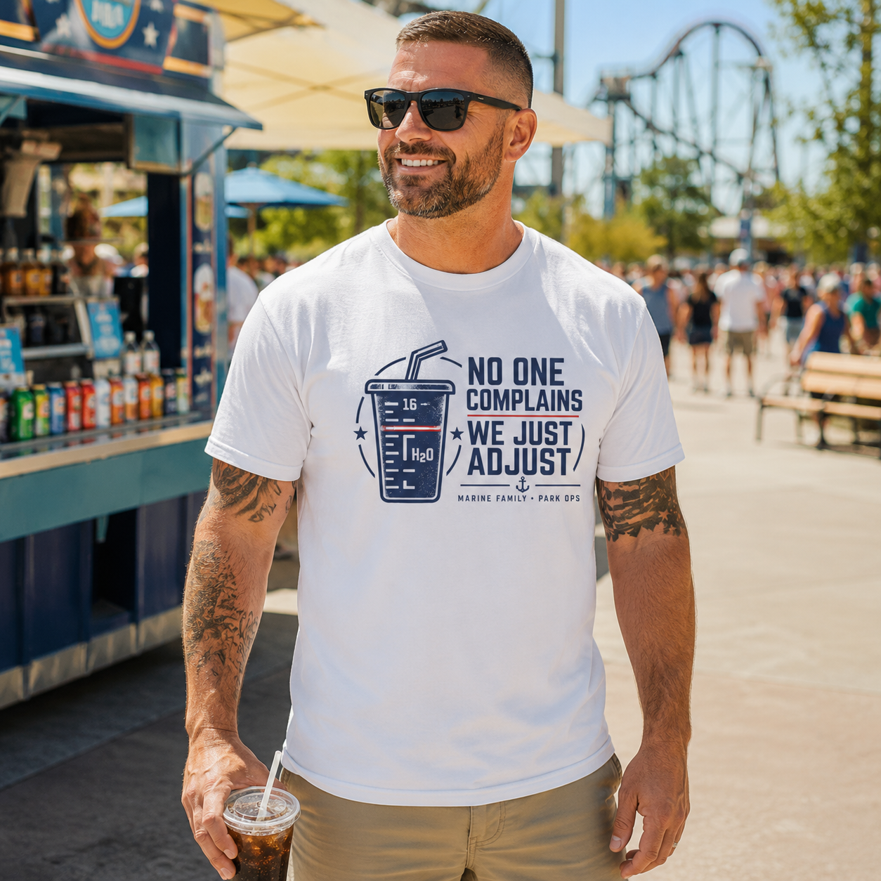 No One Complains Marine Hydration Shirt