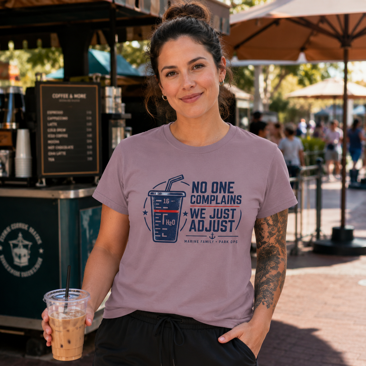 No One Complains Marine Hydration Shirt