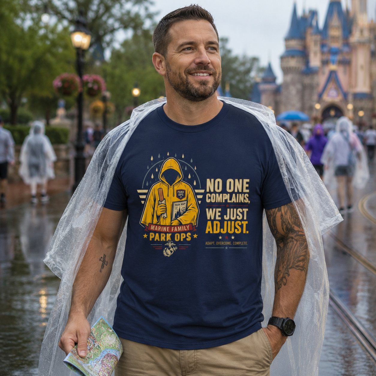 No One Complains We Just Adjust Marines Shirt
