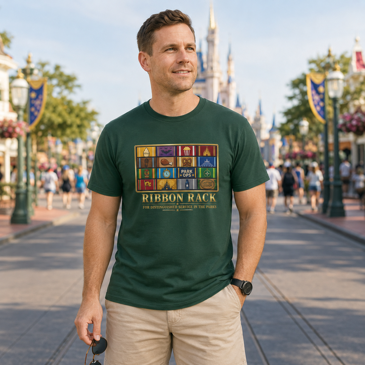 Ribbon Rack Marine Family Shirt