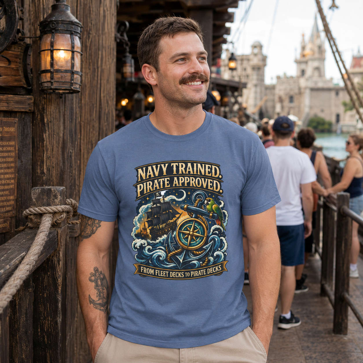 Navy Trained Pirate Approved Shirt