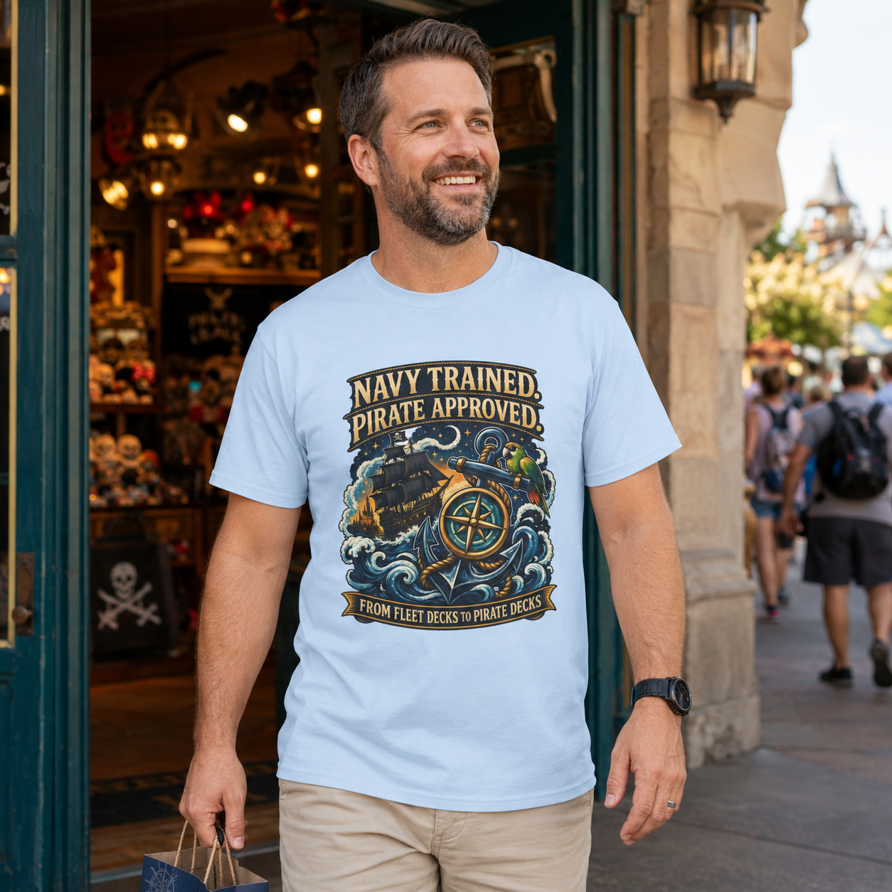 Navy Trained Pirate Approved Shirt