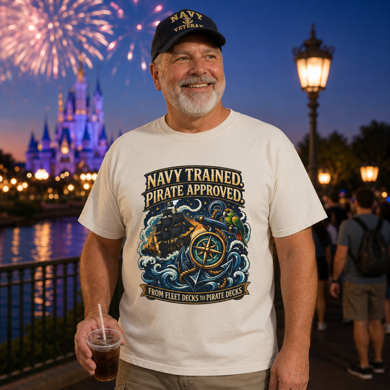 Navy Trained Pirate Approved Shirt