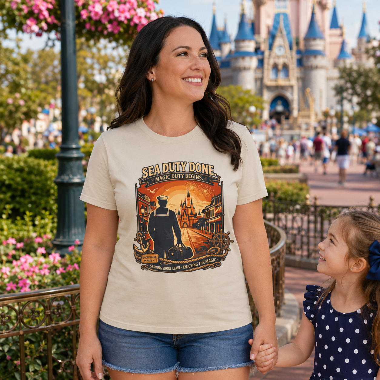 Sea Duty Done Navy Theme Park Shirt