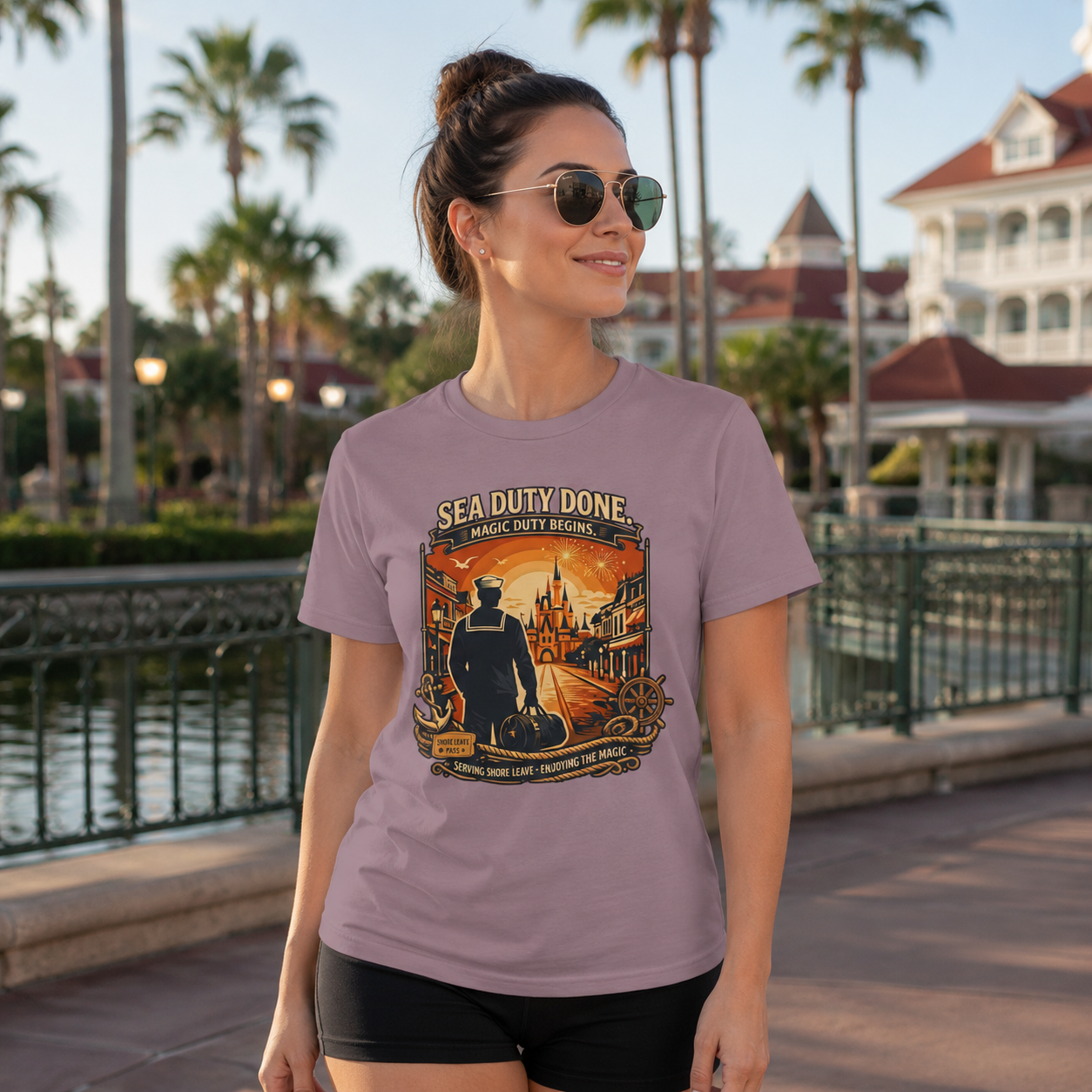 Sea Duty Done Navy Theme Park Shirt