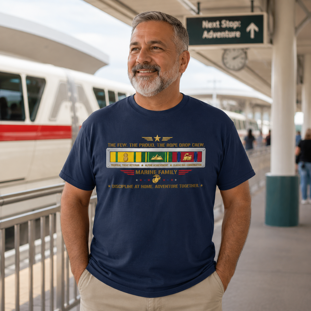 The Few, The Proud Rope Drop Crew Shirt