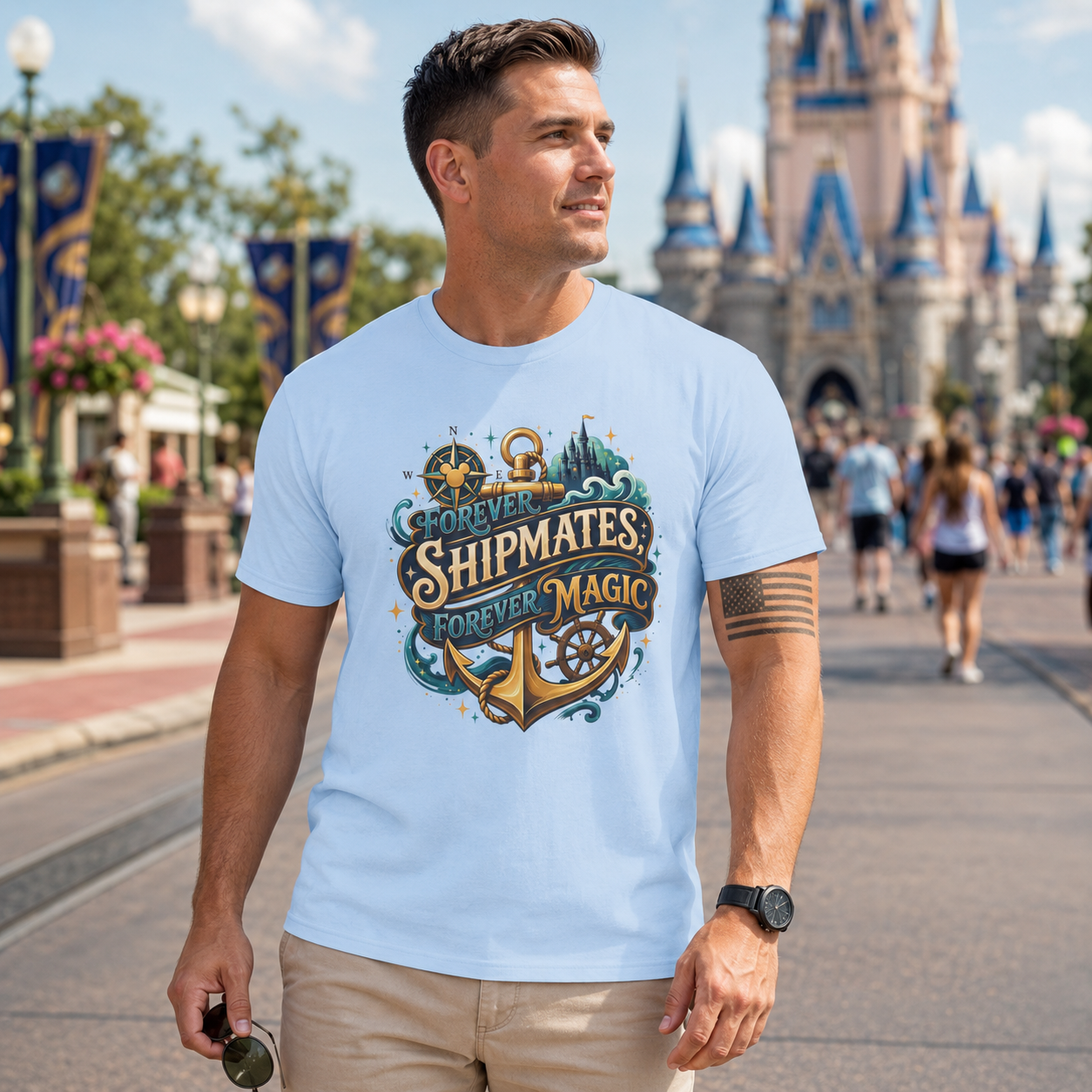 Forever Shipmates Navy Park Shirt