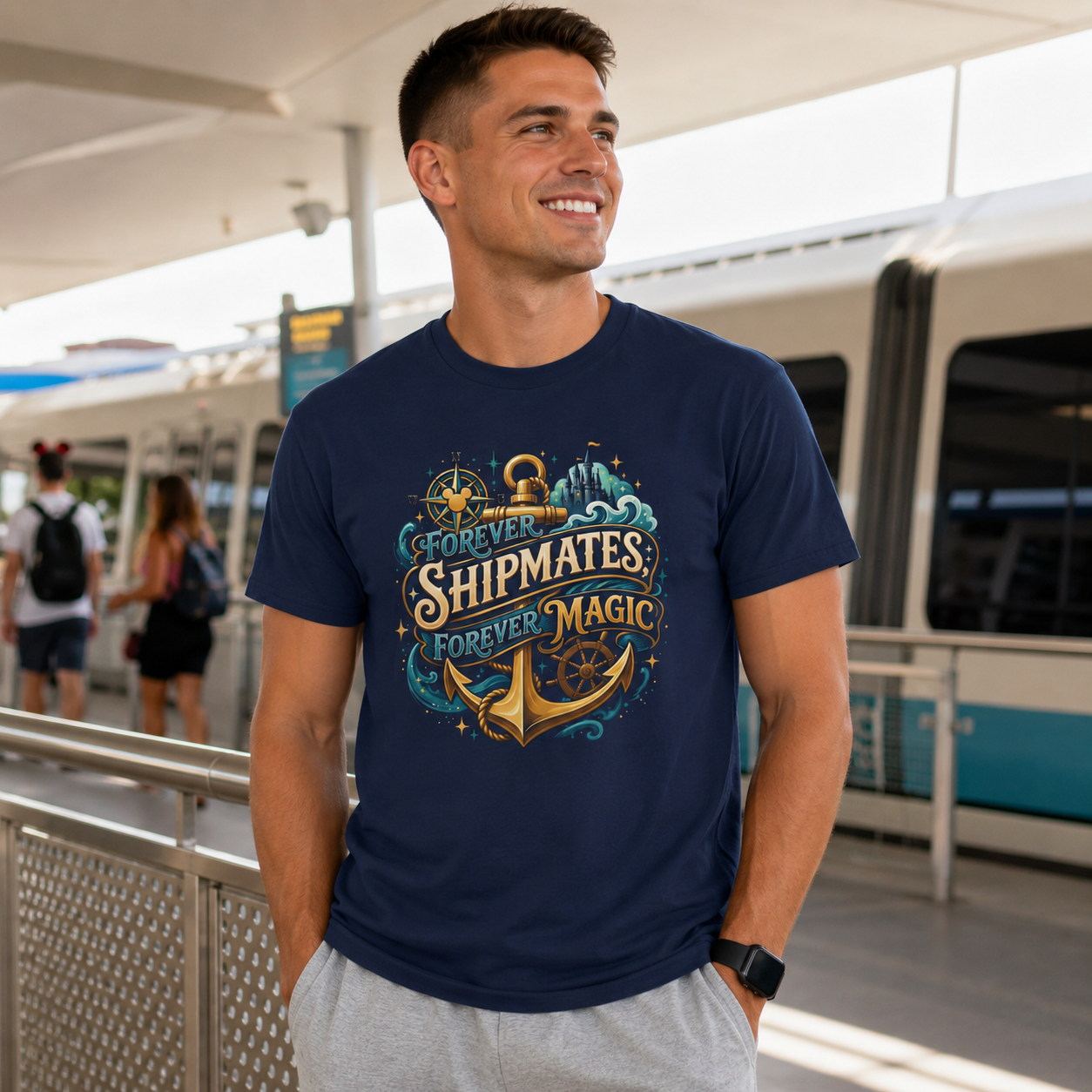 Forever Shipmates Navy Park Shirt