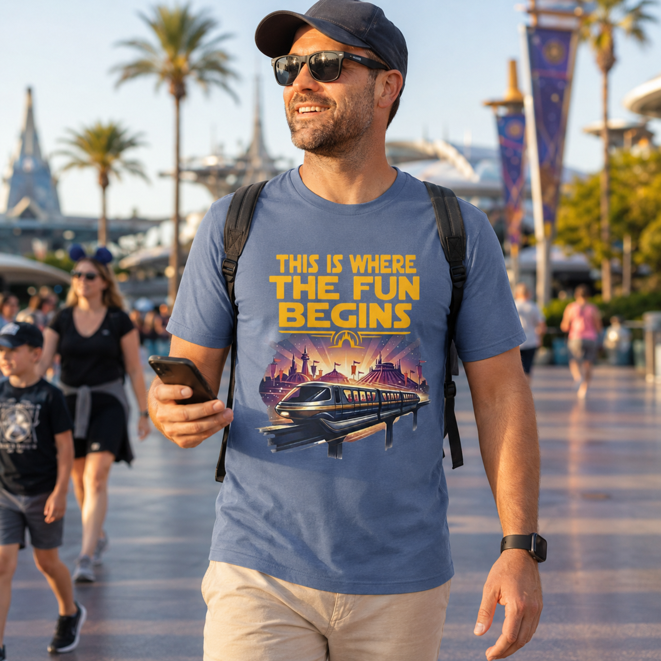 This Is Where the Fun Begins Star Wars Vacation Tee