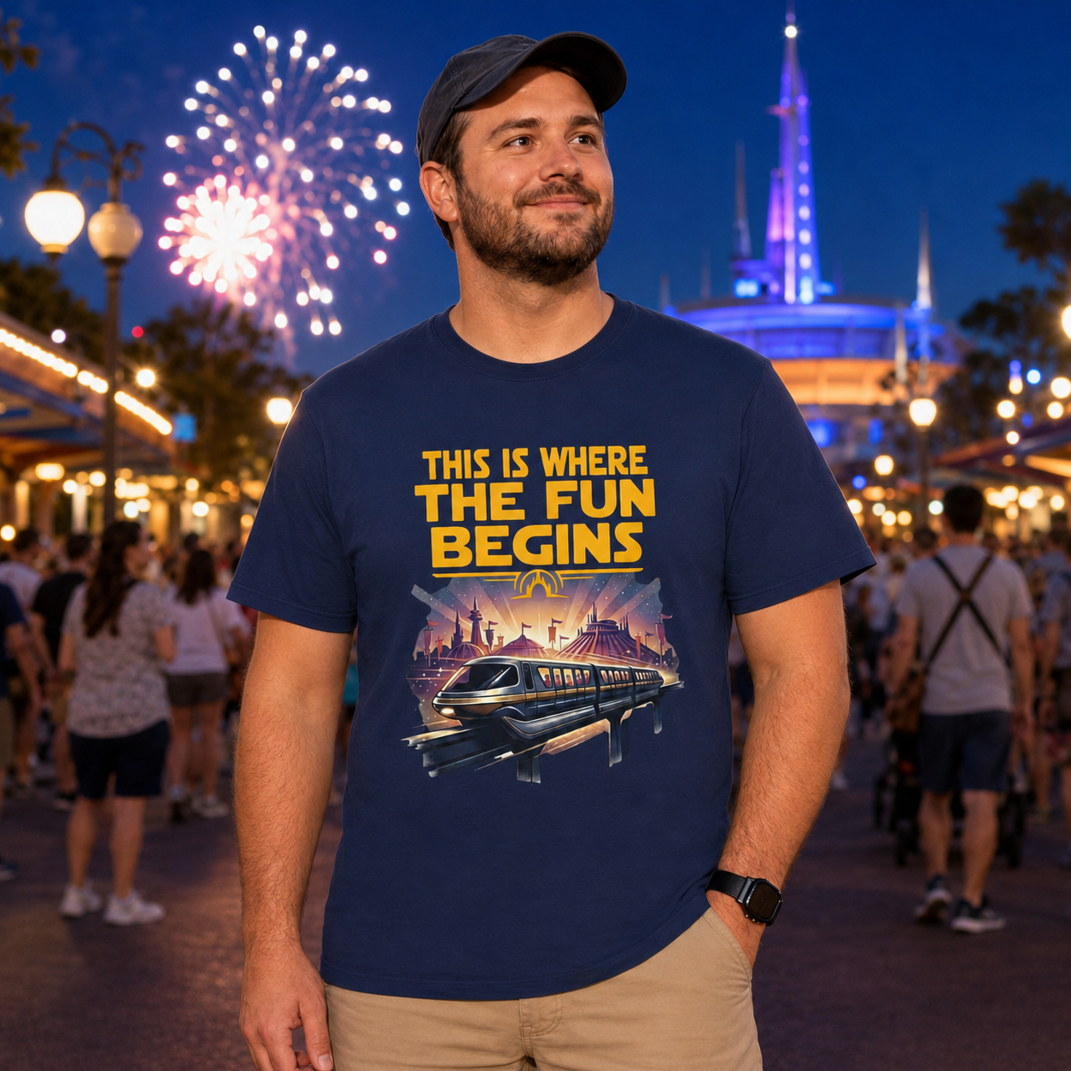 This Is Where the Fun Begins Star Wars Vacation Tee