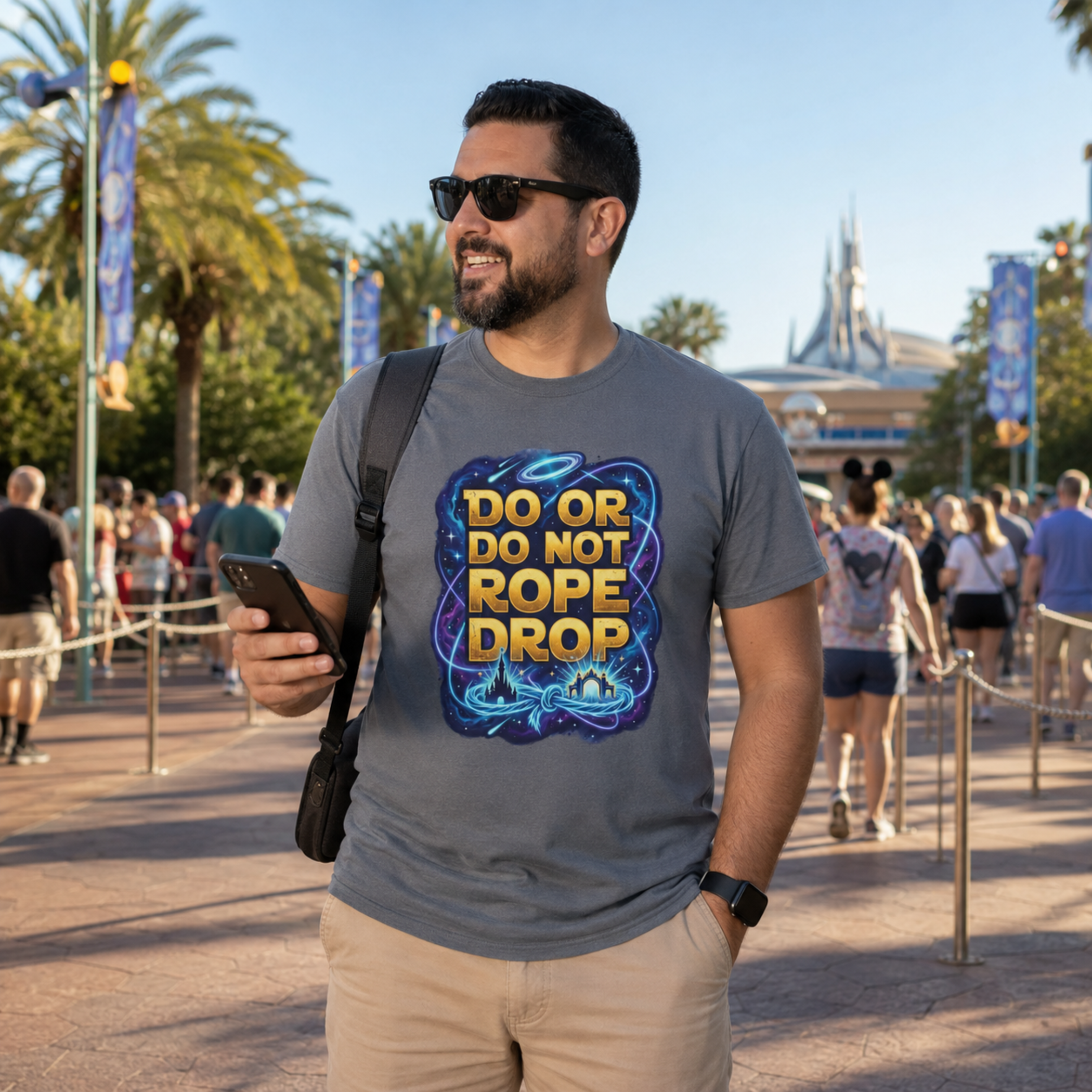 Do or Do Not Rope Drop Star Wars Theme Park Shirt