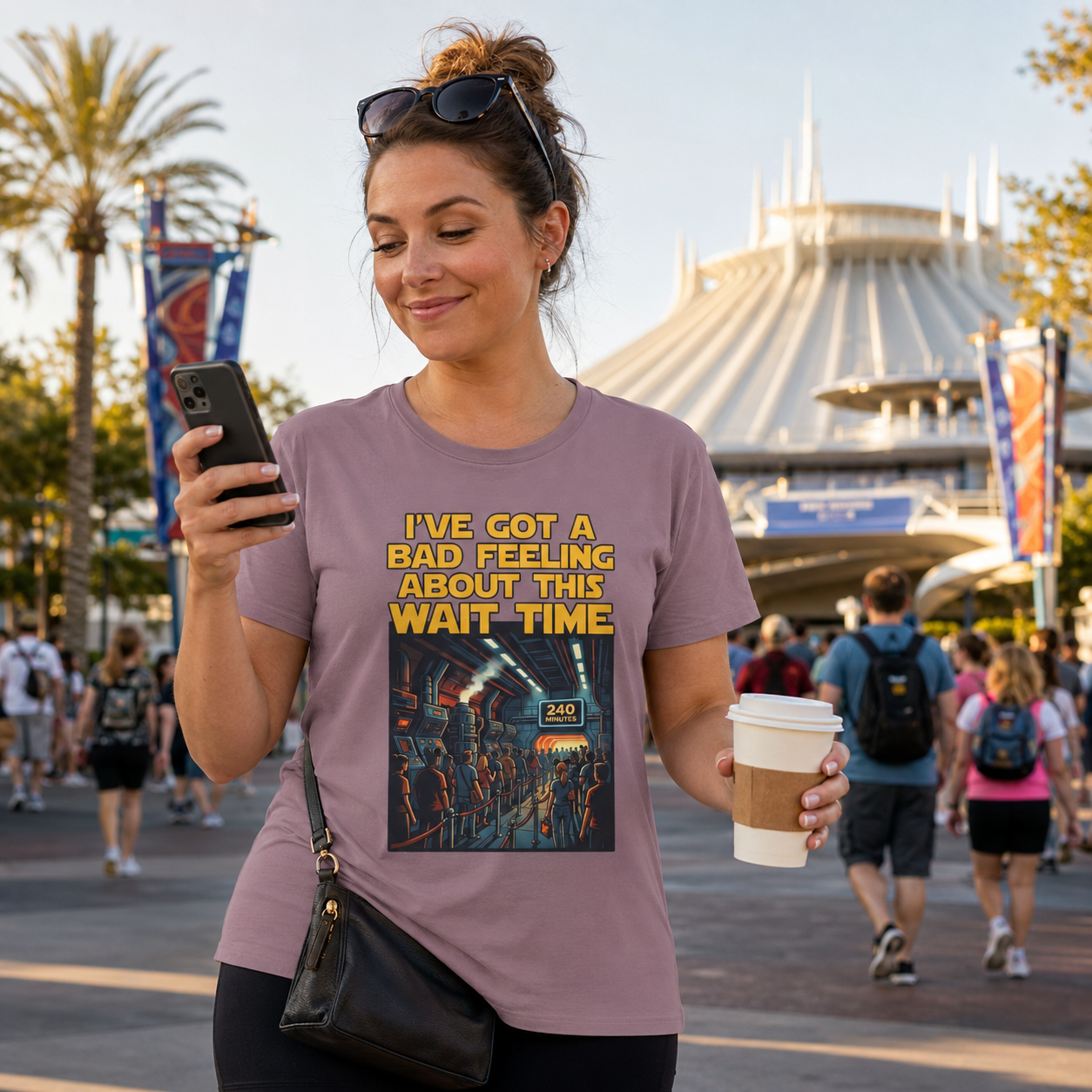 Bad Feeling About This Wait Time Theme Park Shirt